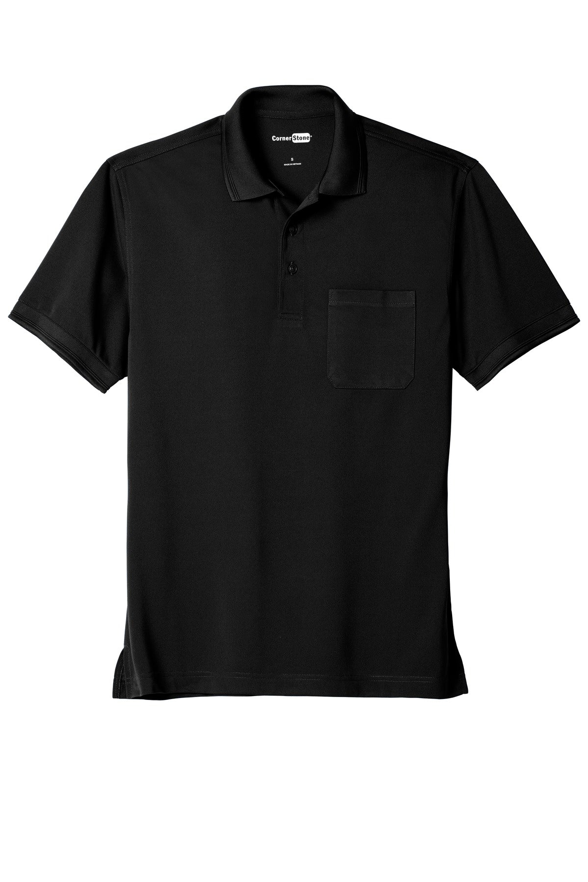 CornerStone Industrial Snag-Proof Pique Pocket Polo. - KYEP