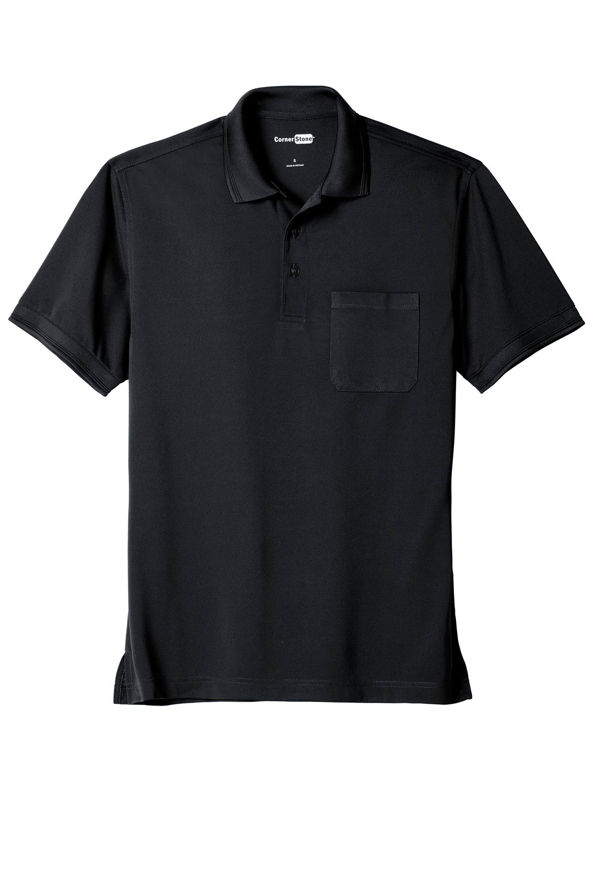 CornerStone Industrial Snag-Proof Pique Pocket Polo. - KYEP