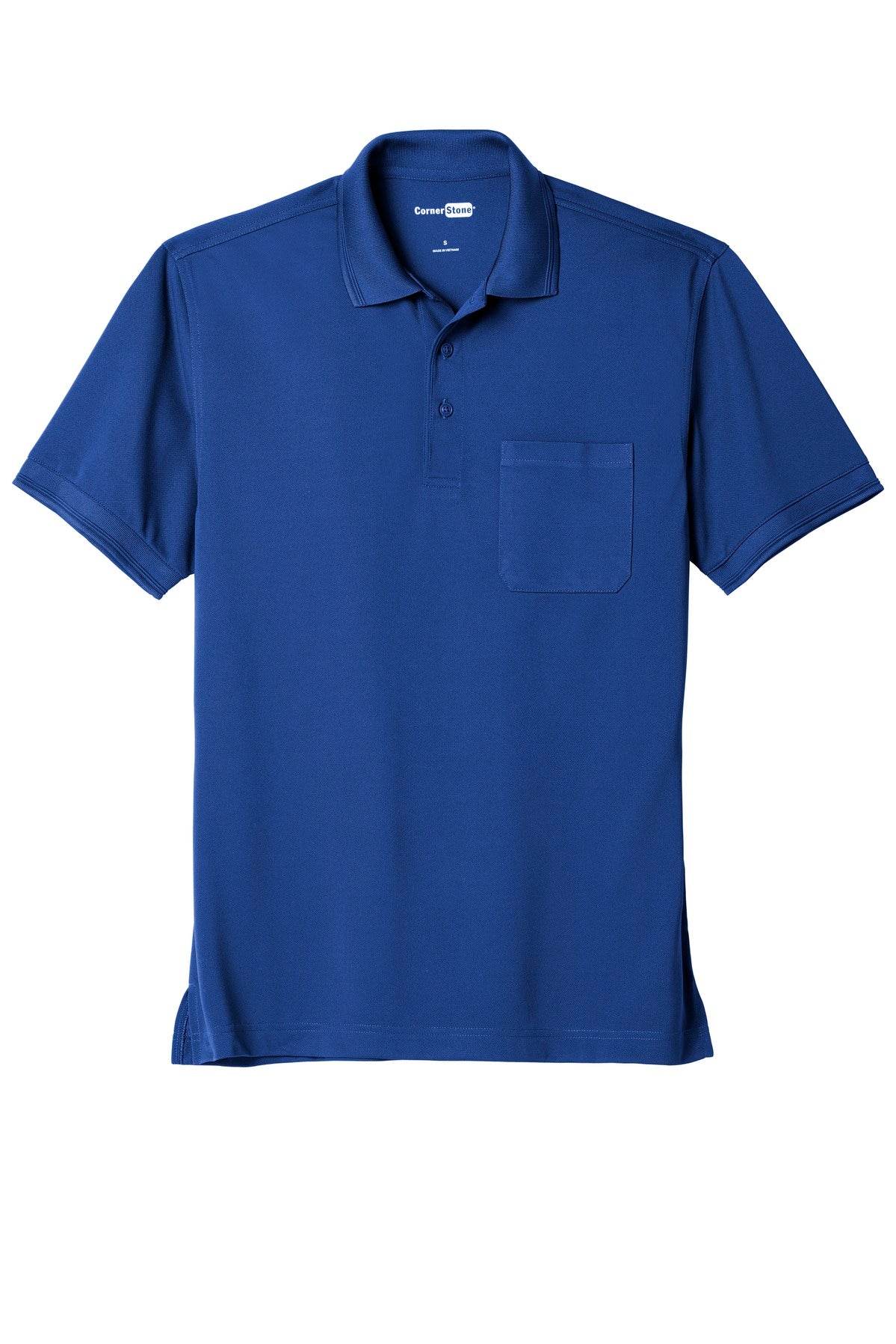 CornerStone Industrial Snag-Proof Pique Pocket Polo. - KYEP