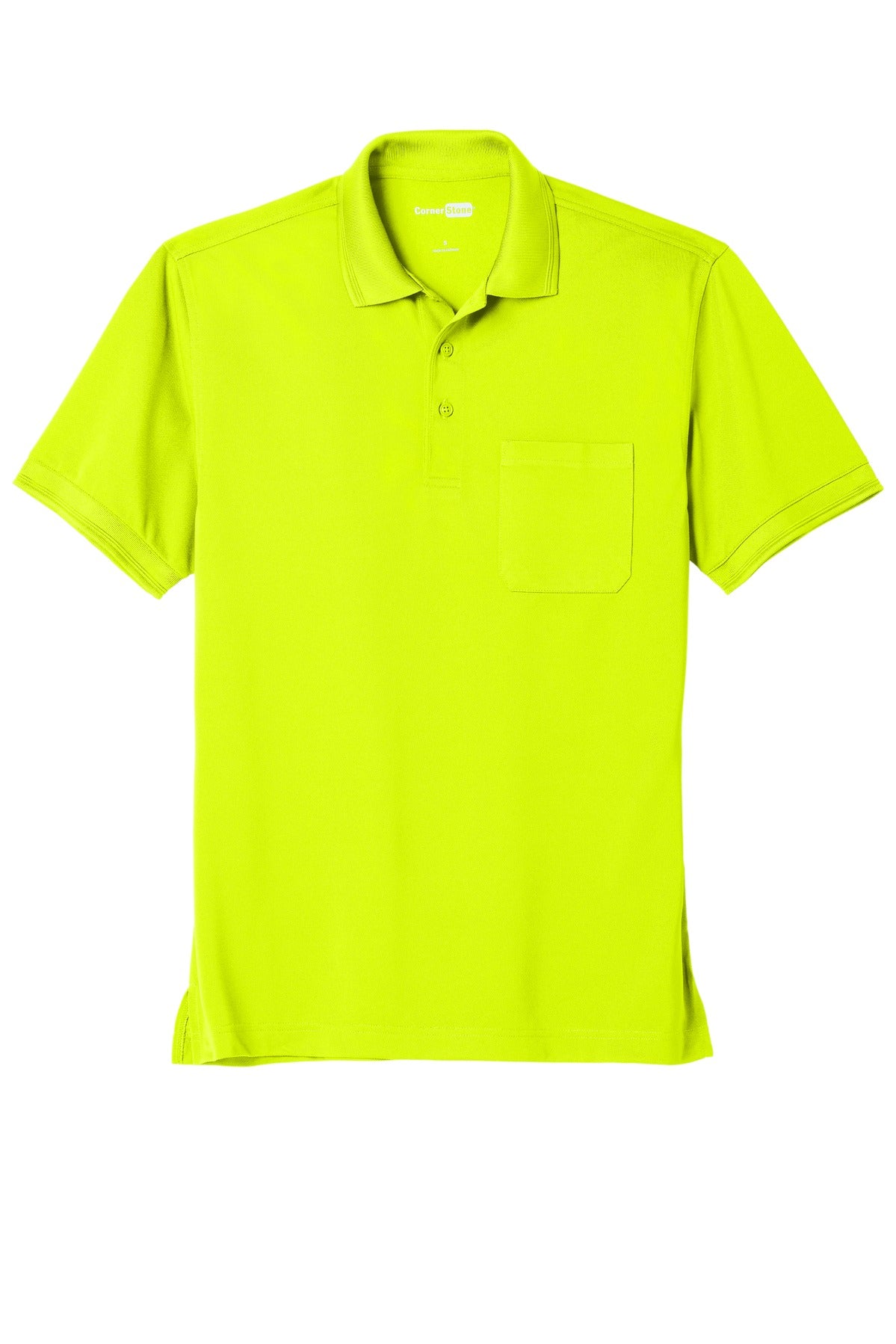 CornerStone Industrial Snag-Proof Pique Pocket Polo. - KYEP