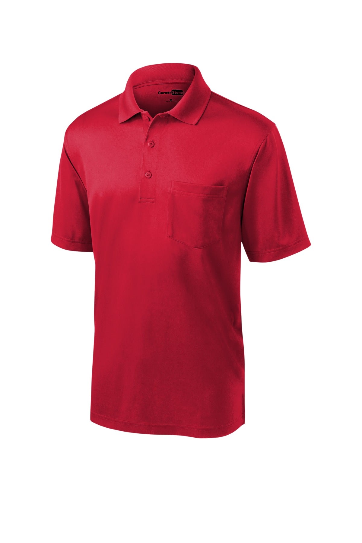 BGR - CornerStone Select Snag-Proof Pocket Polo. CS412P