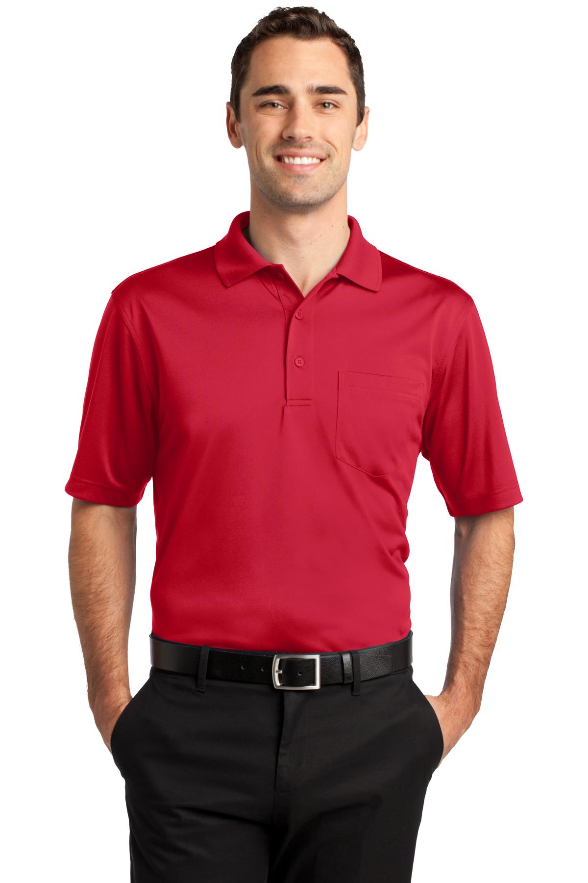 BGR - CornerStone Select Snag-Proof Pocket Polo. CS412P