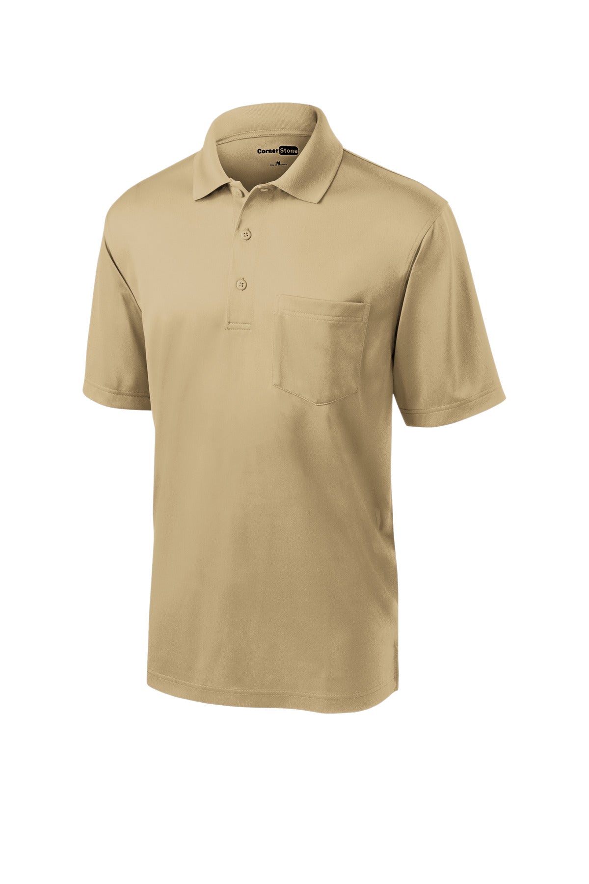 BGR - CornerStone Select Snag-Proof Pocket Polo. CS412P