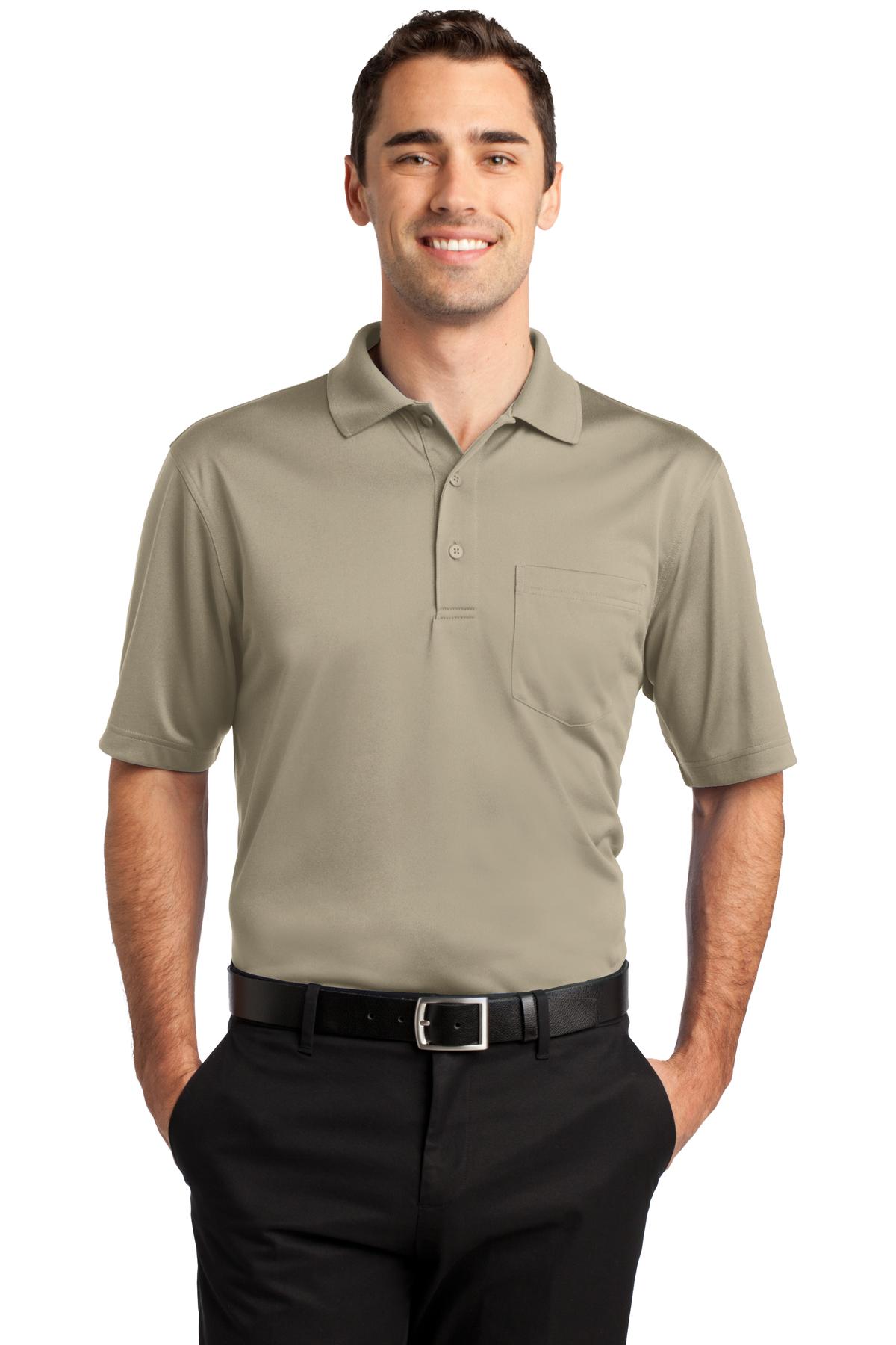 BGR - CornerStone Select Snag-Proof Pocket Polo. CS412P