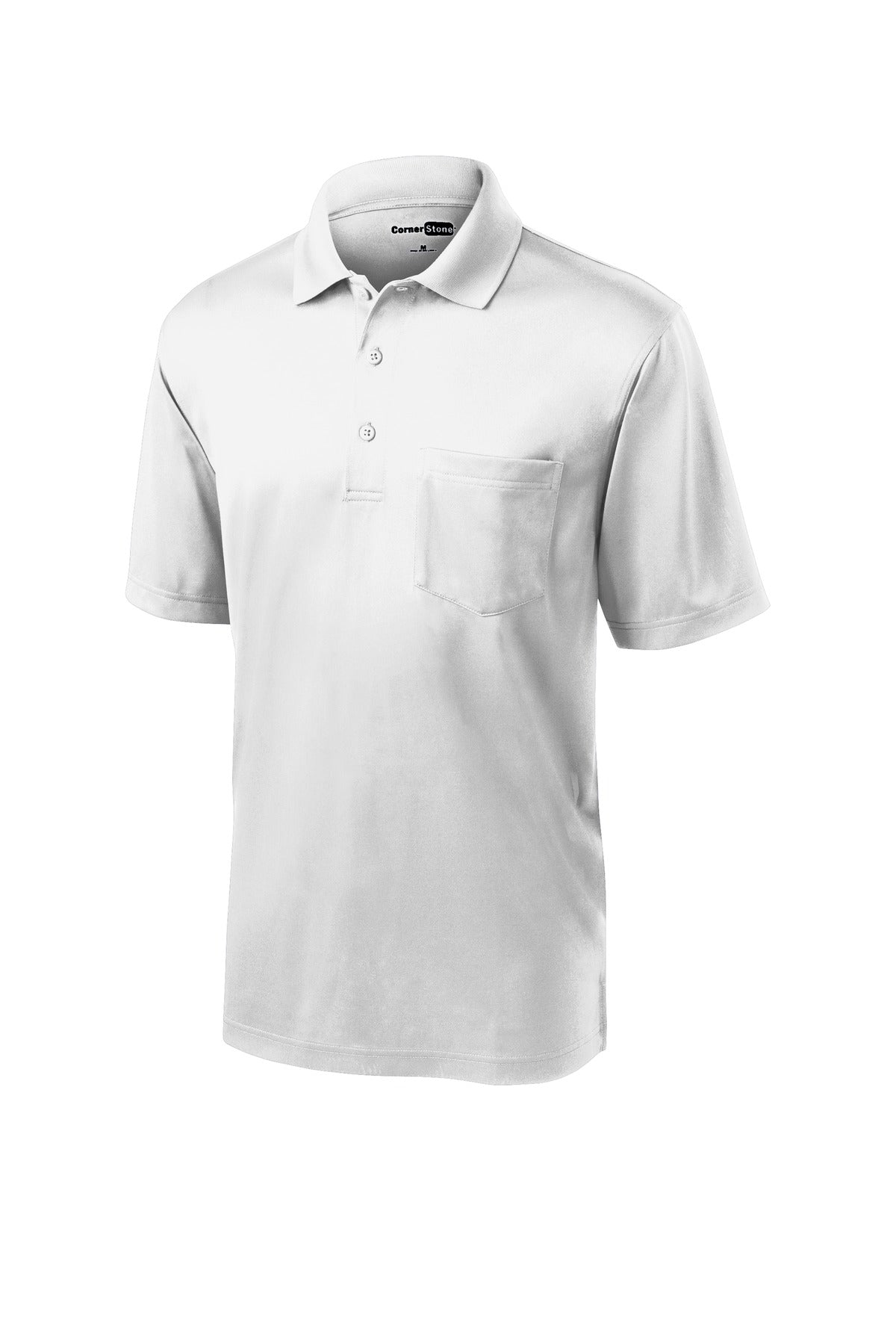 BGR - CornerStone Select Snag-Proof Pocket Polo. CS412P