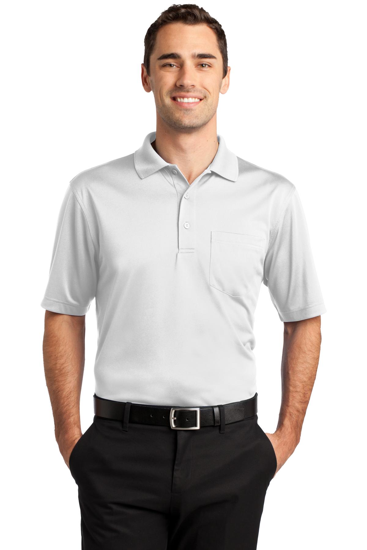 BGR - CornerStone Select Snag-Proof Pocket Polo. CS412P