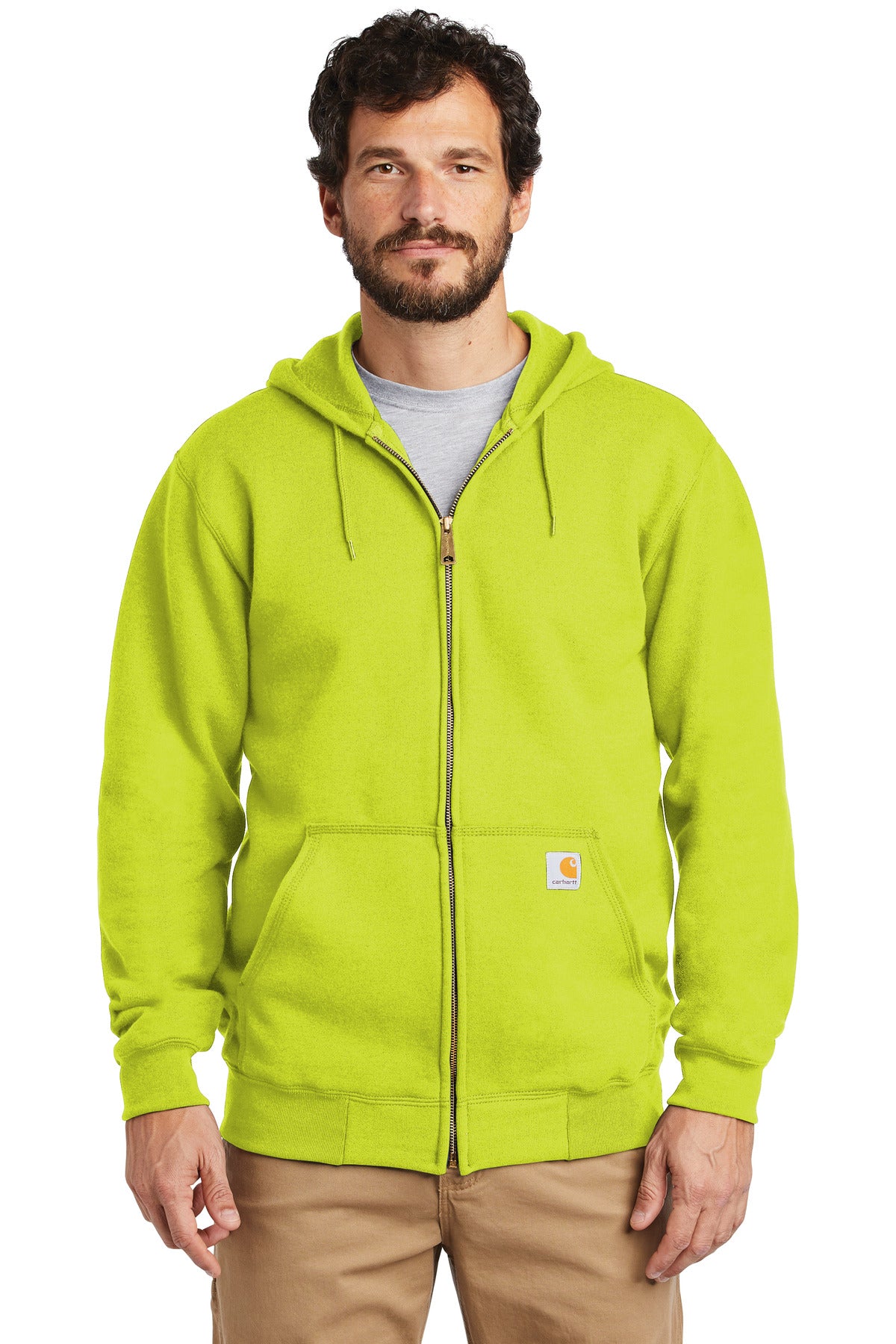 BGR - Carhartt Midweight Hooded Zip-Front Sweatshirt. CTK122