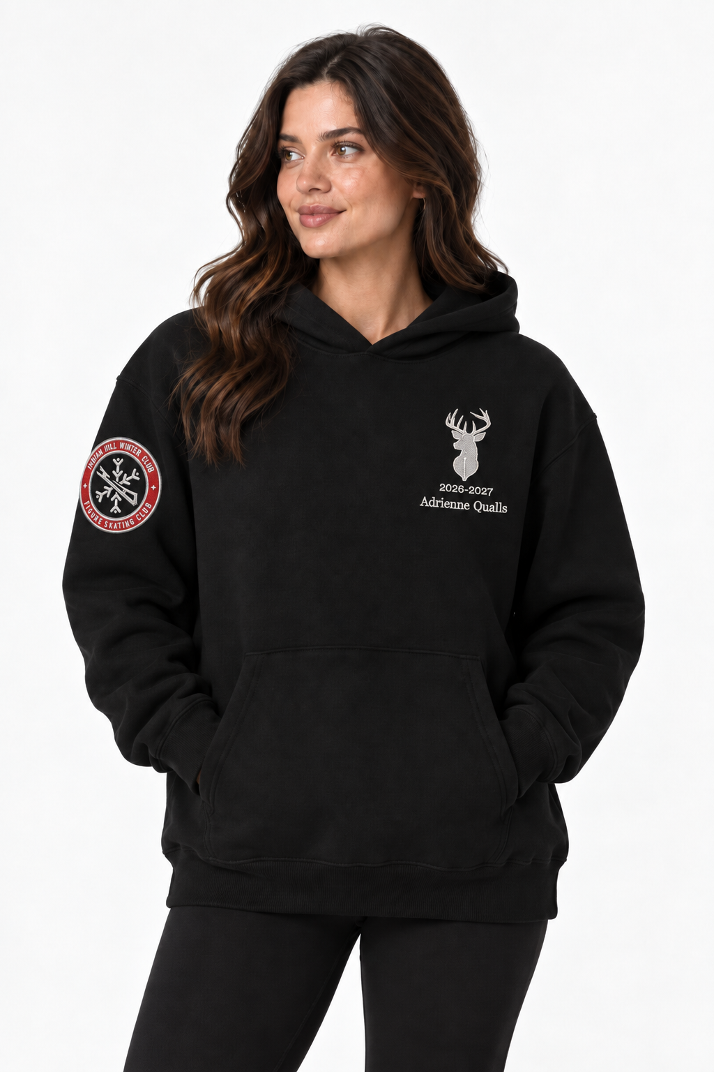 Indian Hill Winter Club Figure Skating Heavyweight Hoodie