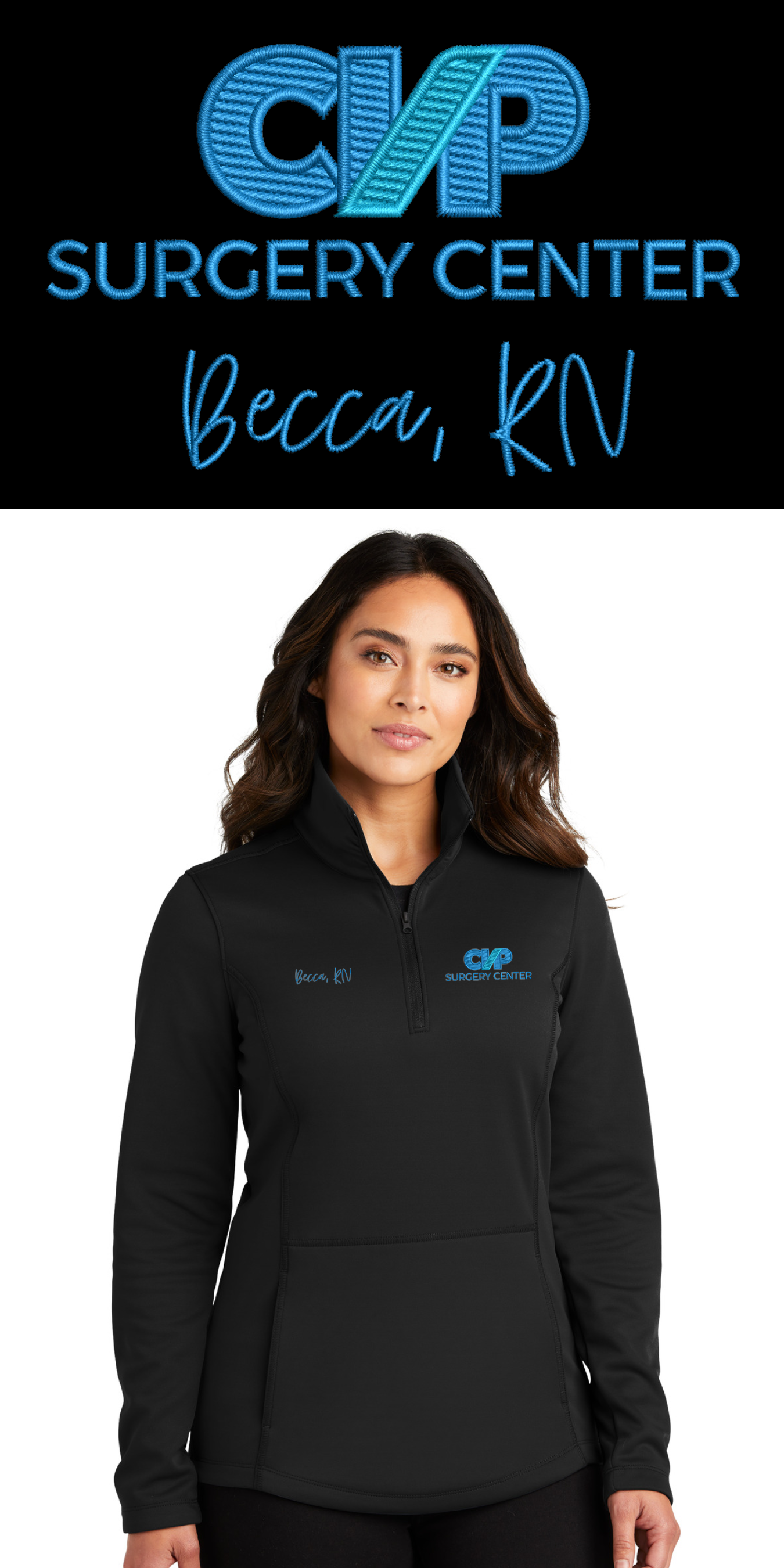 CVP - Port Authority Ladies Smooth Fleece 1/4-Zip