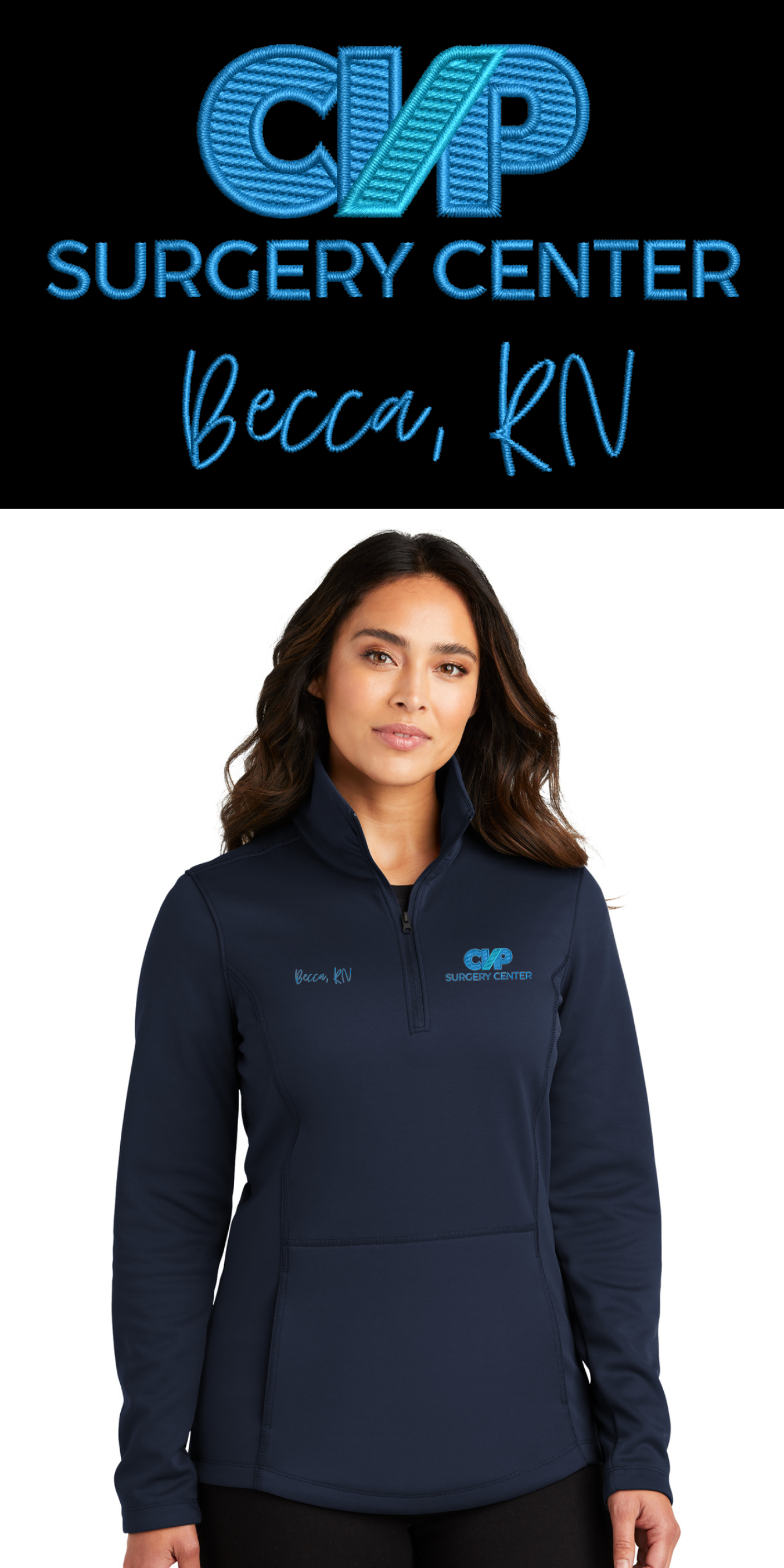 CVP - Port Authority Ladies Smooth Fleece 1/4-Zip