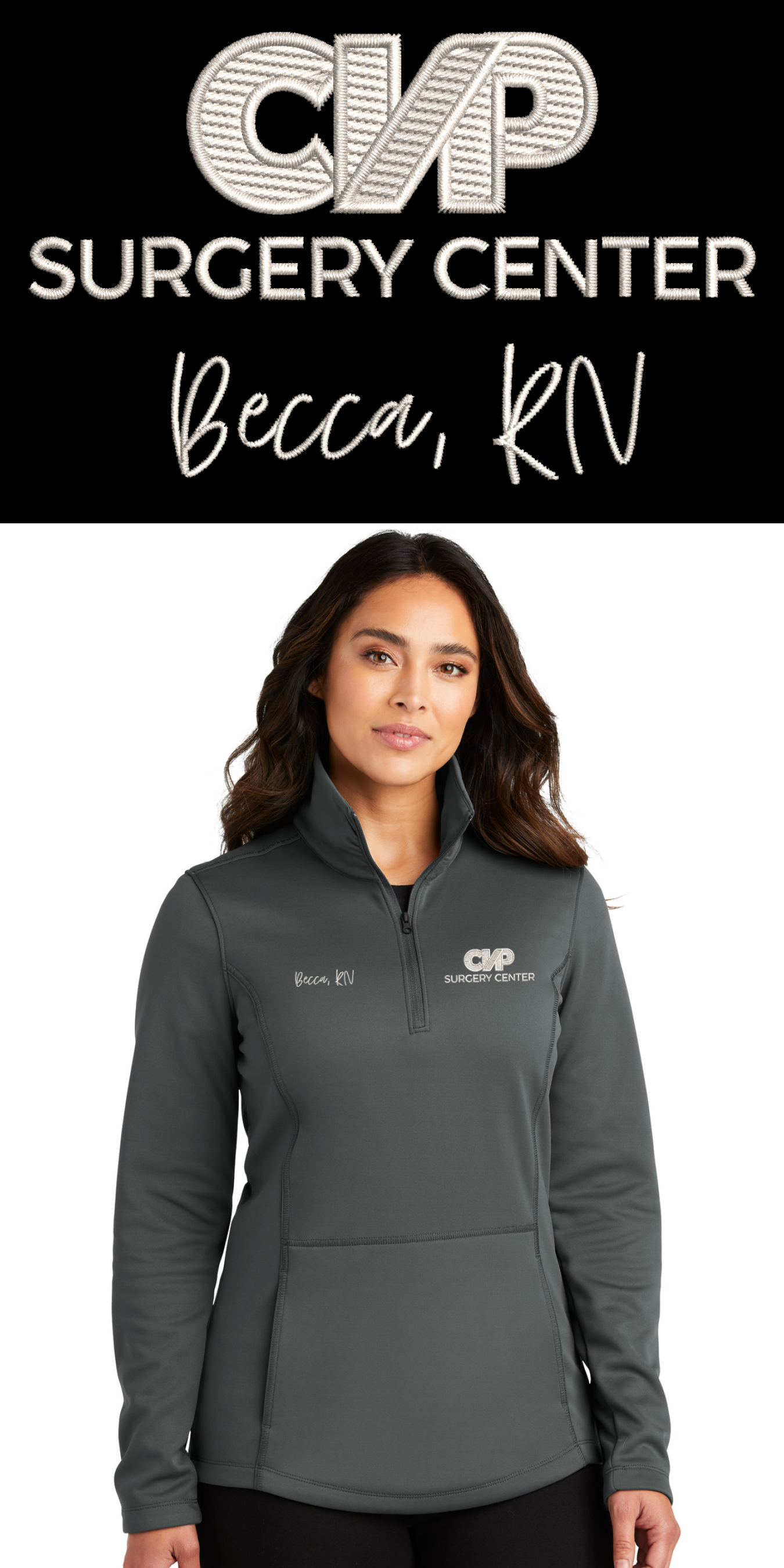 CVP - Port Authority Ladies Smooth Fleece 1/4-Zip