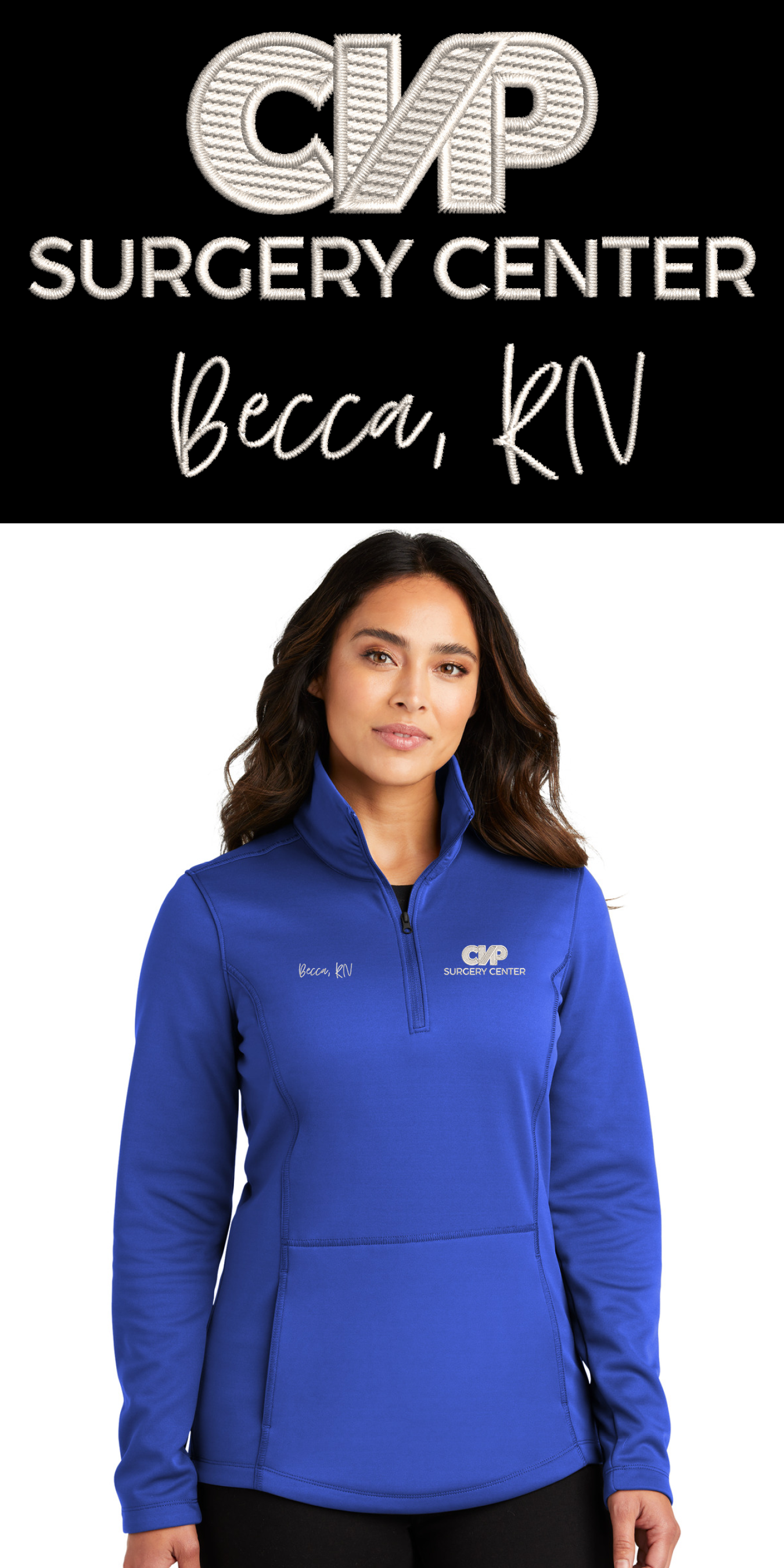 CVP - Port Authority Ladies Smooth Fleece 1/4-Zip