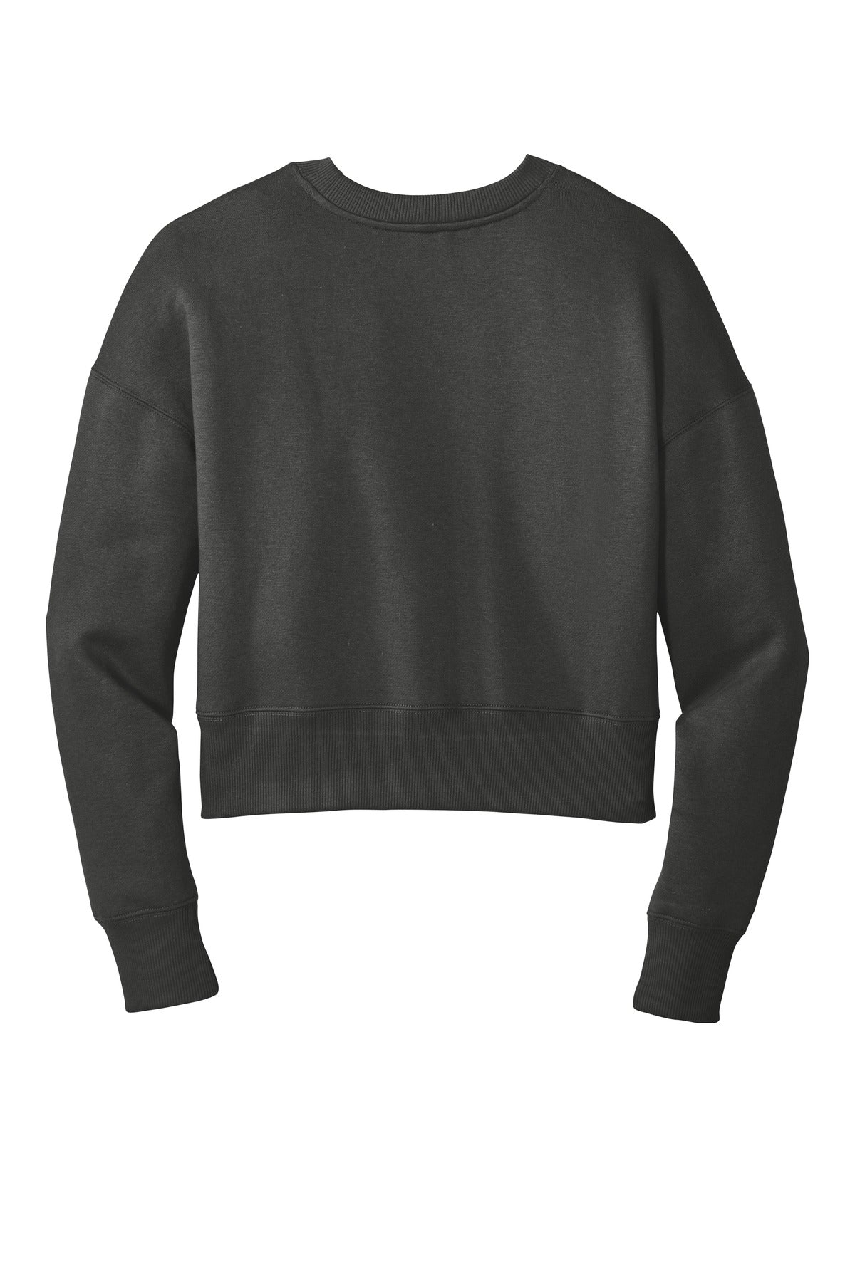 District Women's Perfect Weight Fleece Cropped Crew - BEYOUTIFUL - DT1105