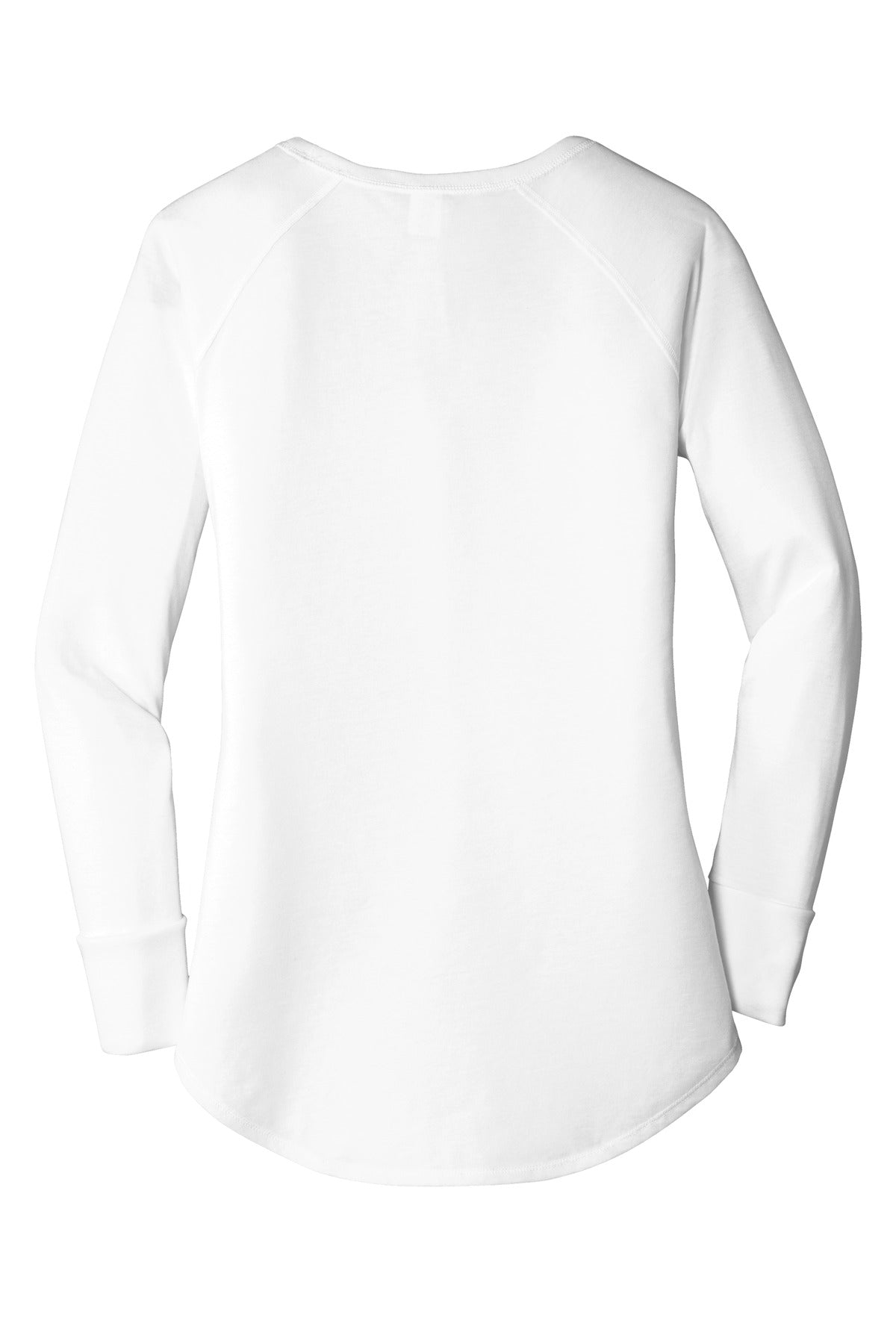 District Women's Perfect Tri Long Sleeve Tunic Tee. DT132L