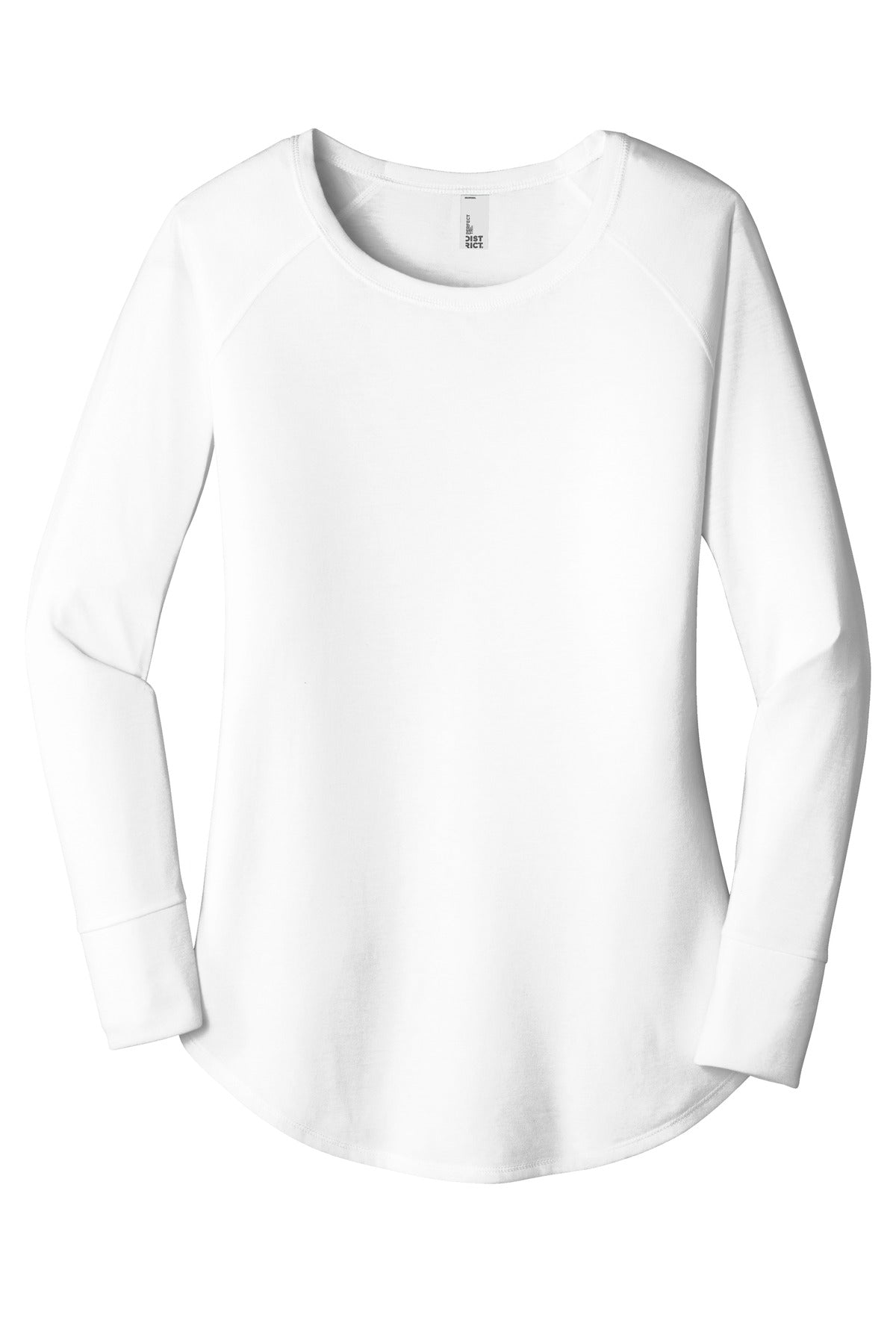 District Women's Perfect Tri Long Sleeve Tunic Tee. DT132L