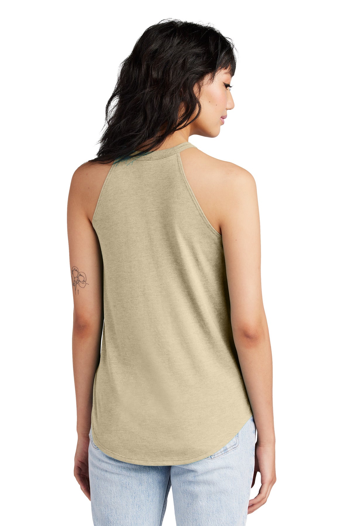District Women's Perfect Tri Rocker Tank - BEYOUTIFUL - DT137L
