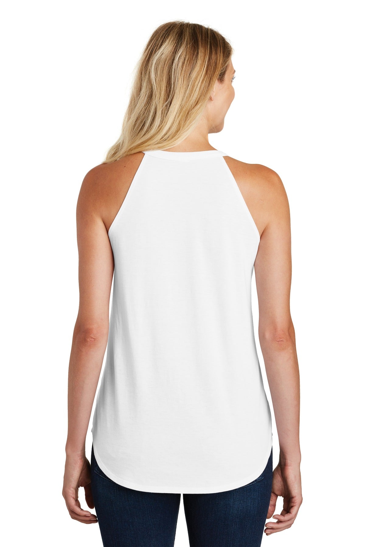 District Women's Perfect Tri Rocker Tank - BEYOUTIFUL - DT137L
