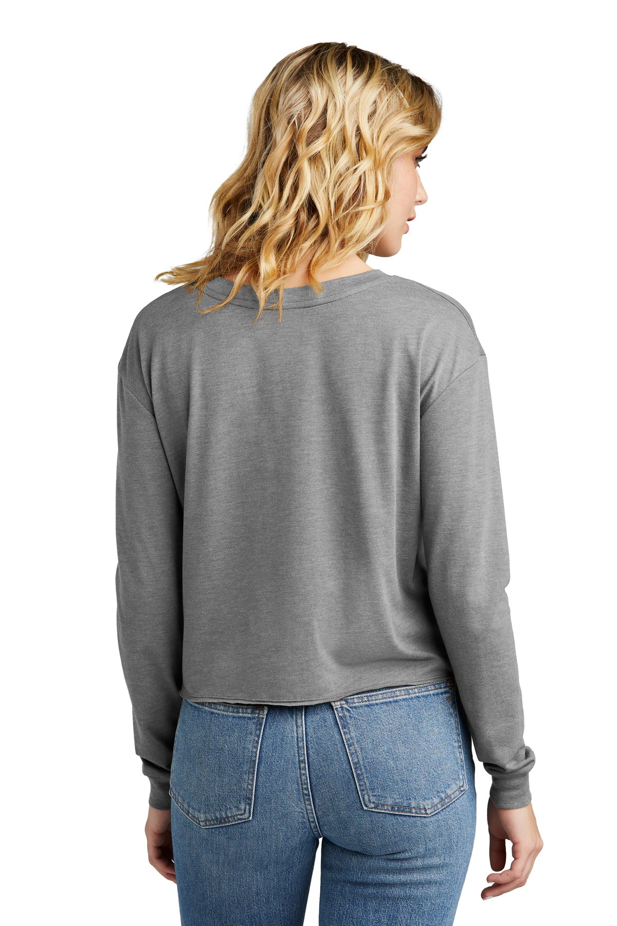 District Women's Perfect Tri Midi Long Sleeve Tee - BEYOUTIFUL - DT141
