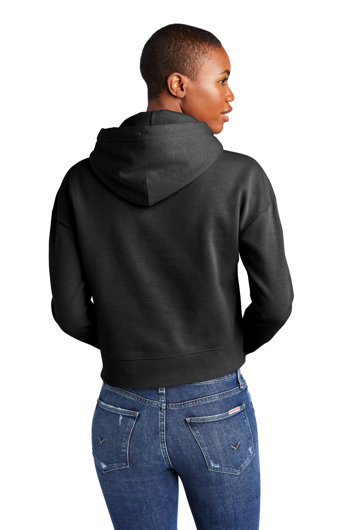 District Women's V.I.T. Fleece Hoodie - BEYOUTIFUL - DT6101