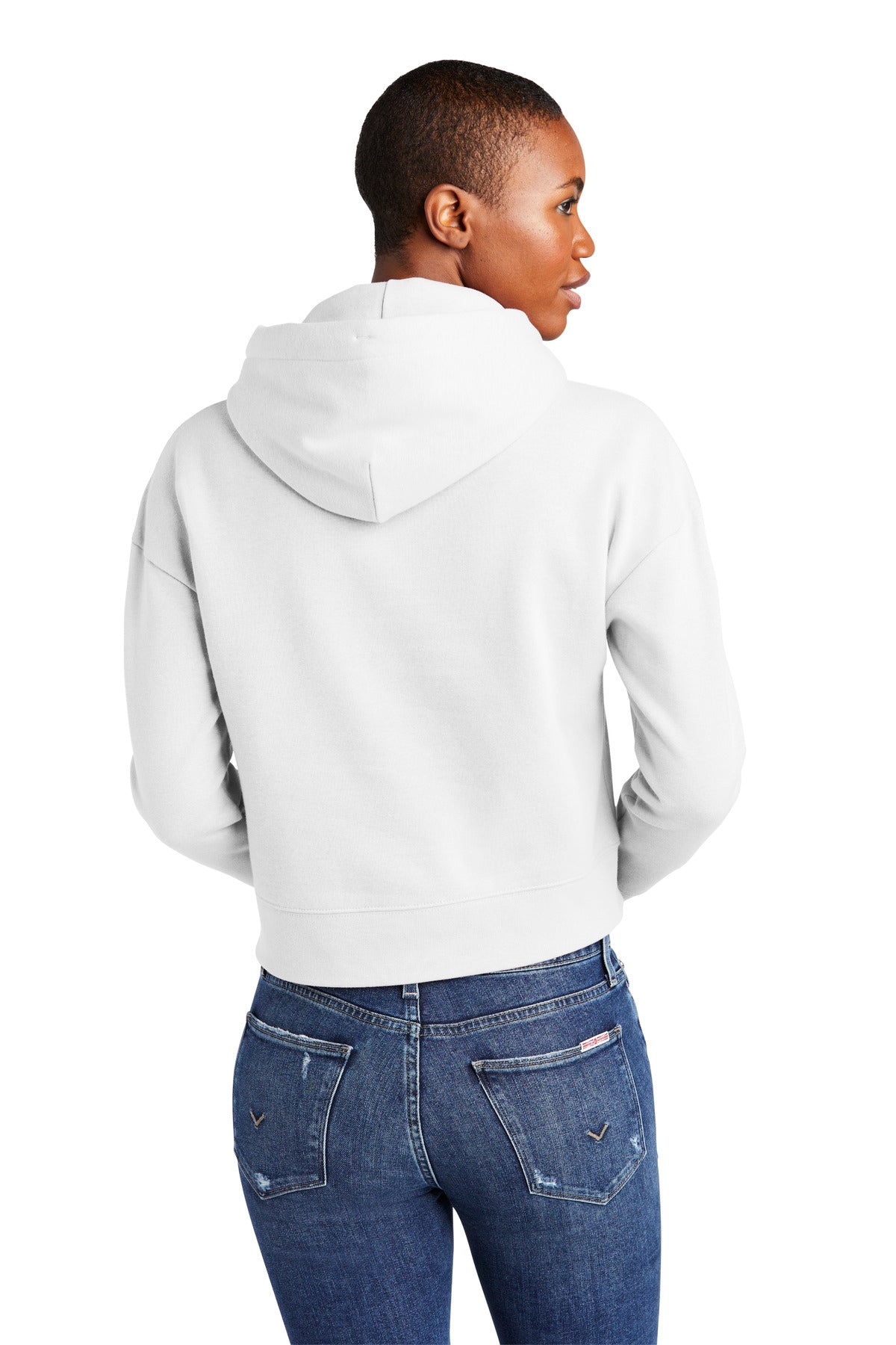 District Women's V.I.T. Fleece Hoodie - BEYOUTIFUL - DT6101