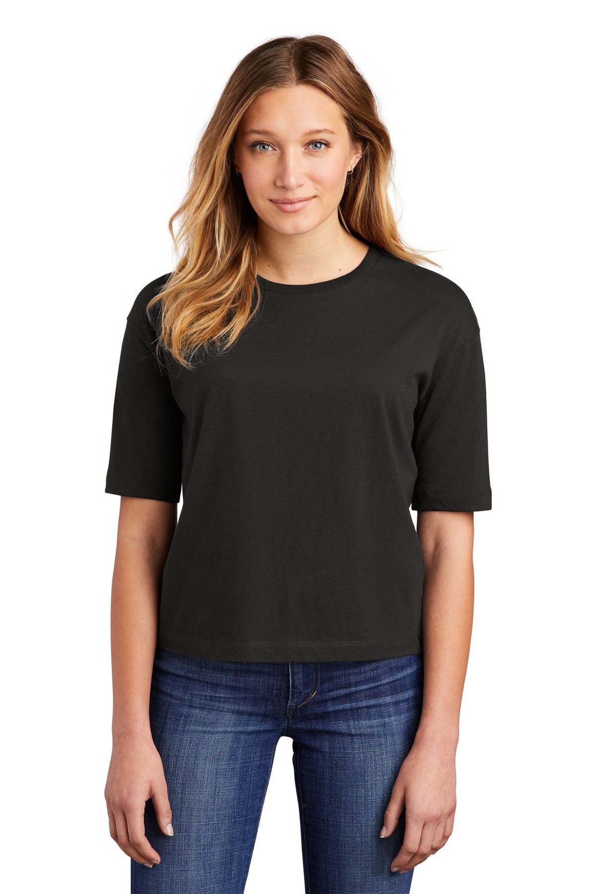District Women's V.I.T. Boxy Tee - BEYOUTIFUL - DT6402