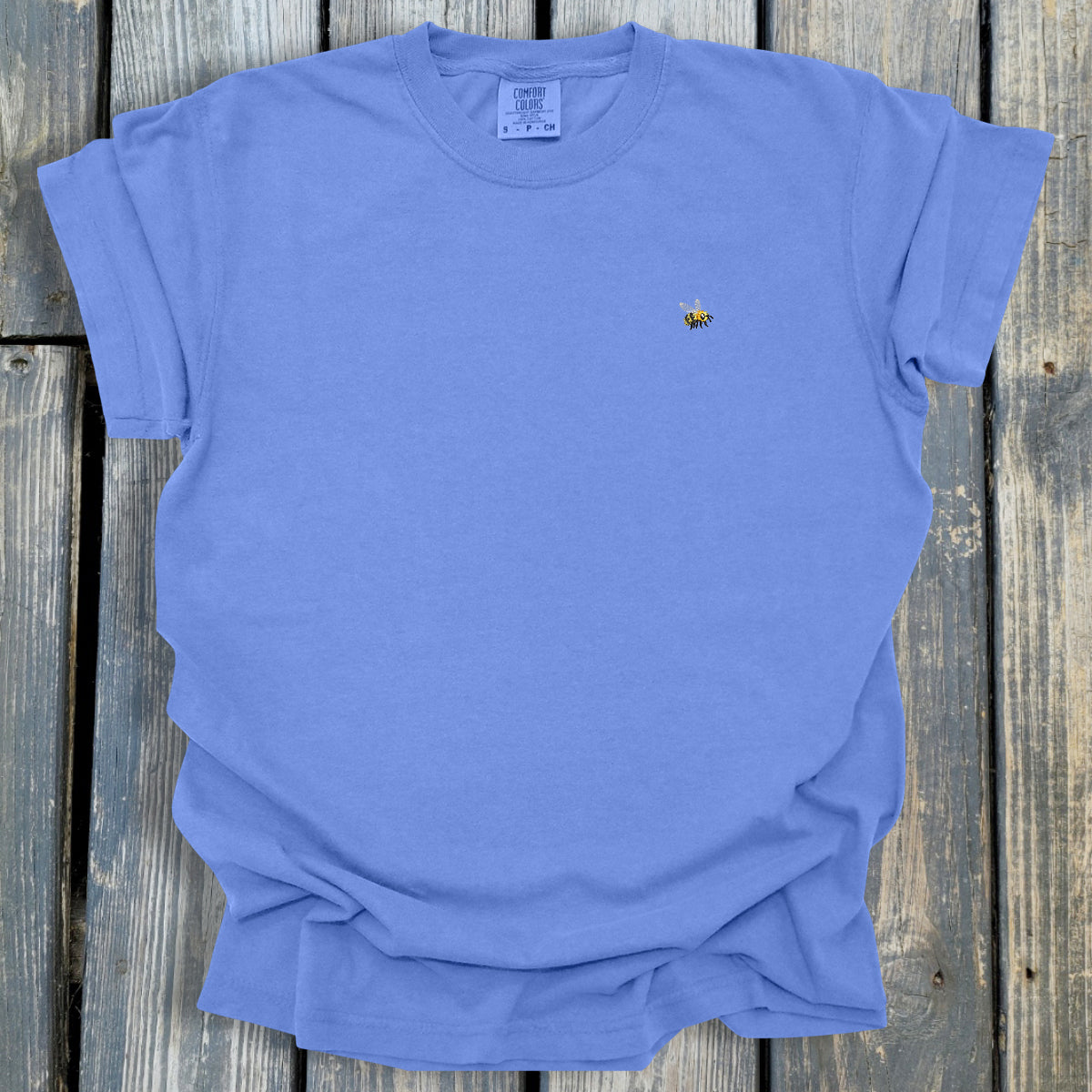 FuzzyBabyBee - COMFORT COLORS Heavyweight Ring Spun Tee. 1717