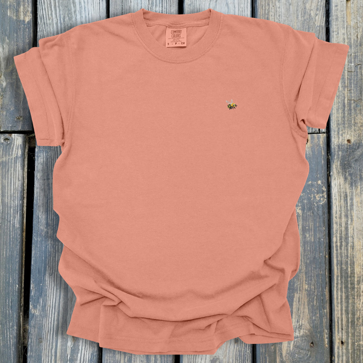 FuzzyBabyBee - COMFORT COLORS Heavyweight Ring Spun Tee. 1717