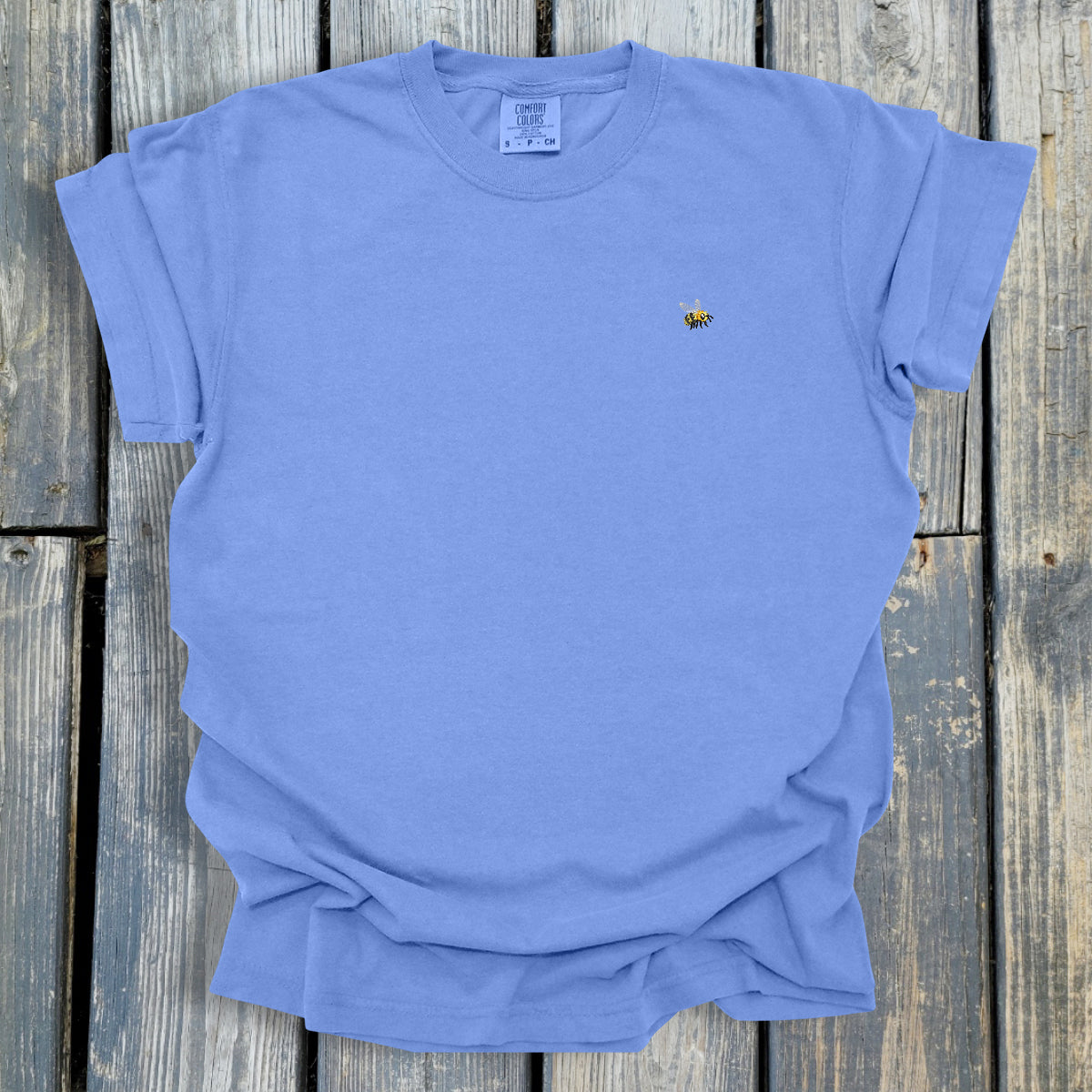 FuzzyBabyBee - COMFORT COLORS Heavyweight Ring Spun Tee. 1717