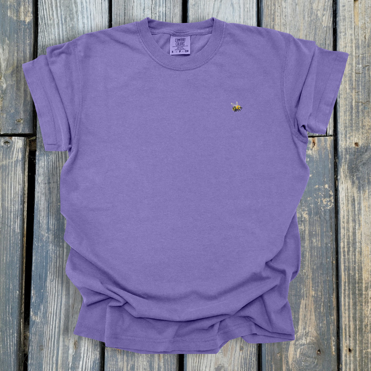FuzzyBabyBee - COMFORT COLORS Heavyweight Ring Spun Tee. 1717