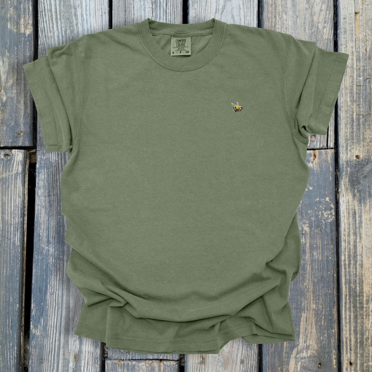 FuzzyBabyBee - COMFORT COLORS Heavyweight Ring Spun Tee. 1717