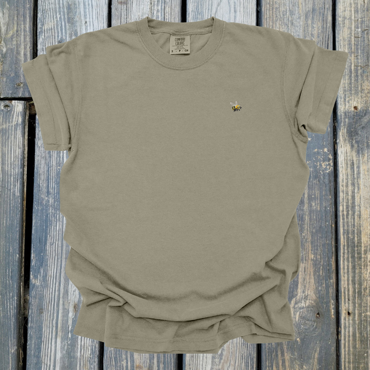 FuzzyBabyBee - COMFORT COLORS Heavyweight Ring Spun Tee. 1717