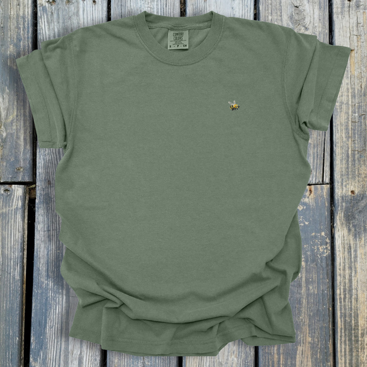 FuzzyBabyBee - COMFORT COLORS Heavyweight Ring Spun Tee. 1717