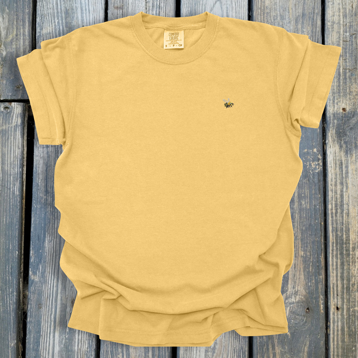 FuzzyBabyBee - COMFORT COLORS Heavyweight Ring Spun Tee. 1717