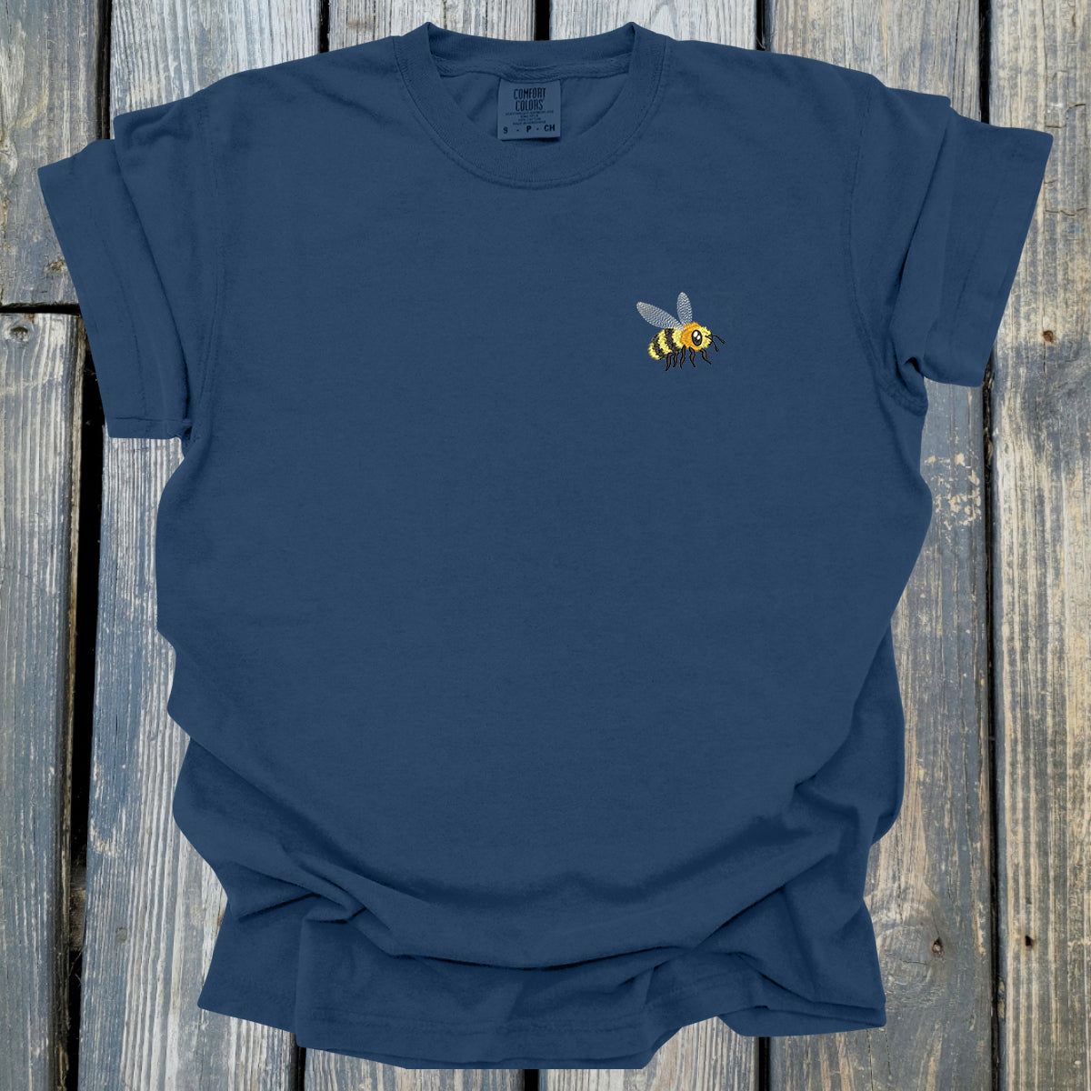 FuzzyBuzzyBee - COMFORT COLORS Heavyweight Ring Spun Tee. 1717