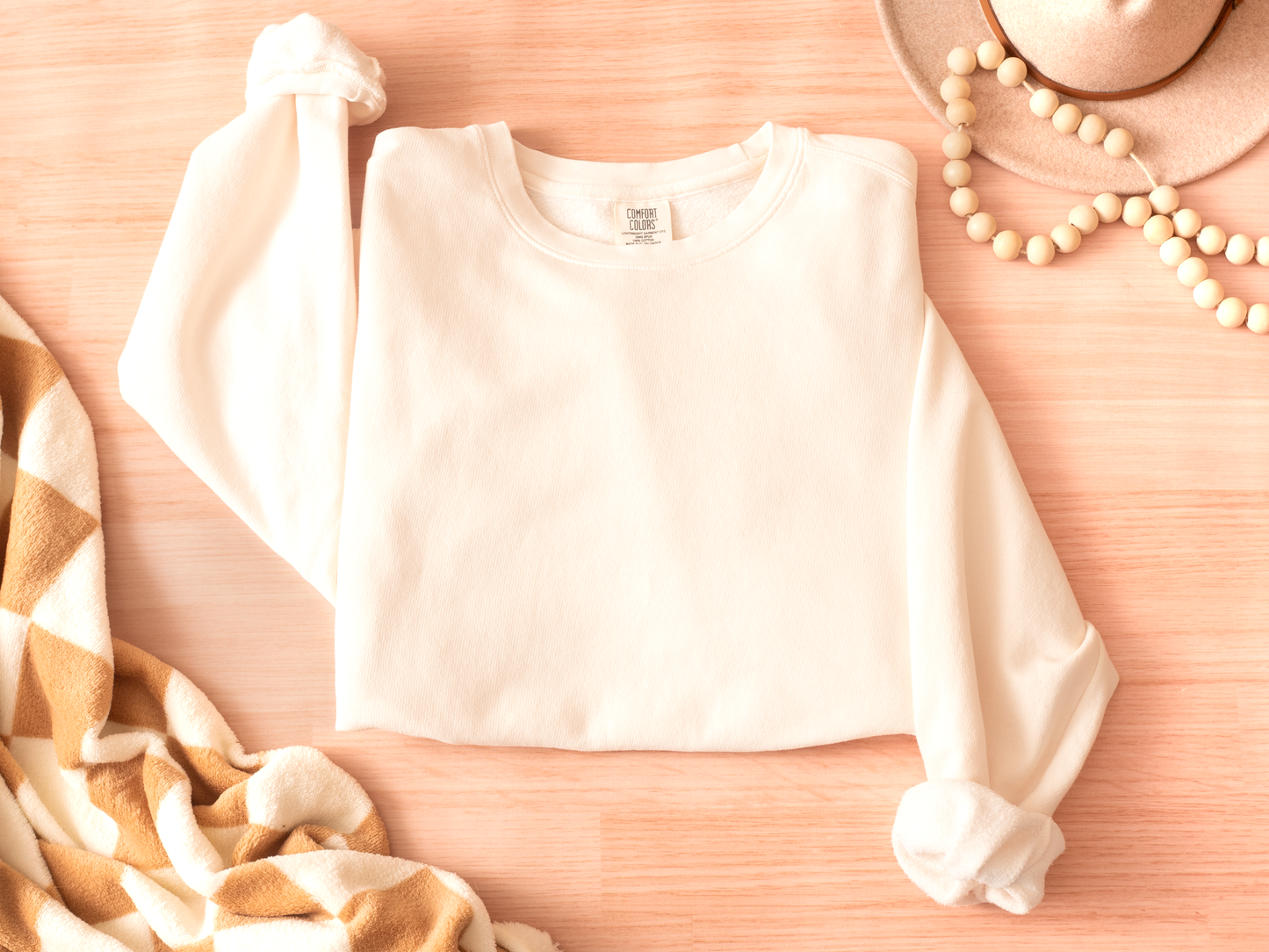 Create-Your-Own Cozy Holiday Crewneck - Custom Embroidery
