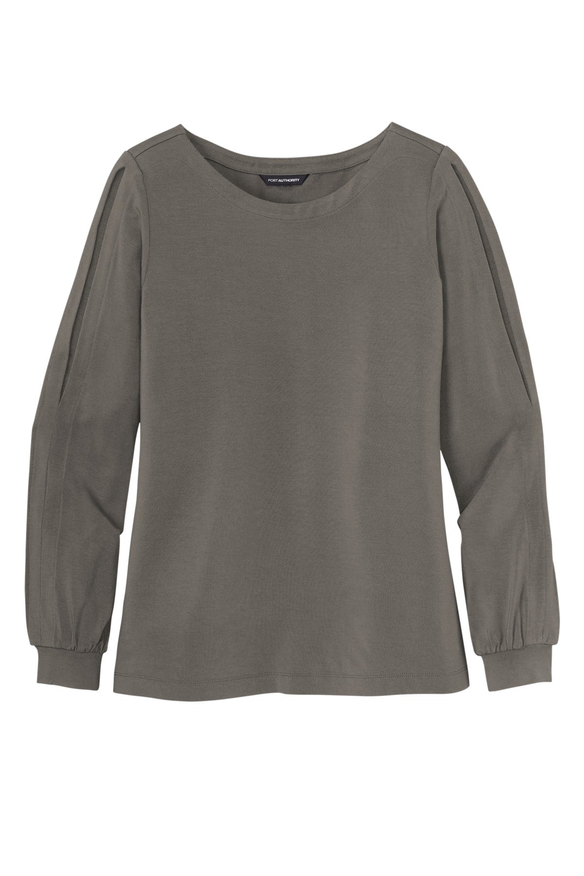 BGR - Port Authority Ladies Luxe Knit Jewel Neck Top. LK5600