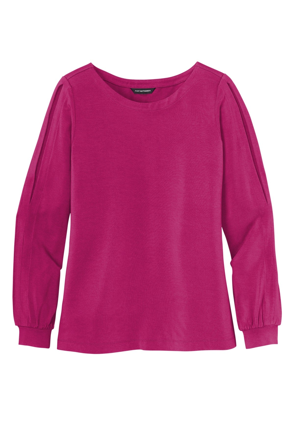 BGR - Port Authority Ladies Luxe Knit Jewel Neck Top. LK5600