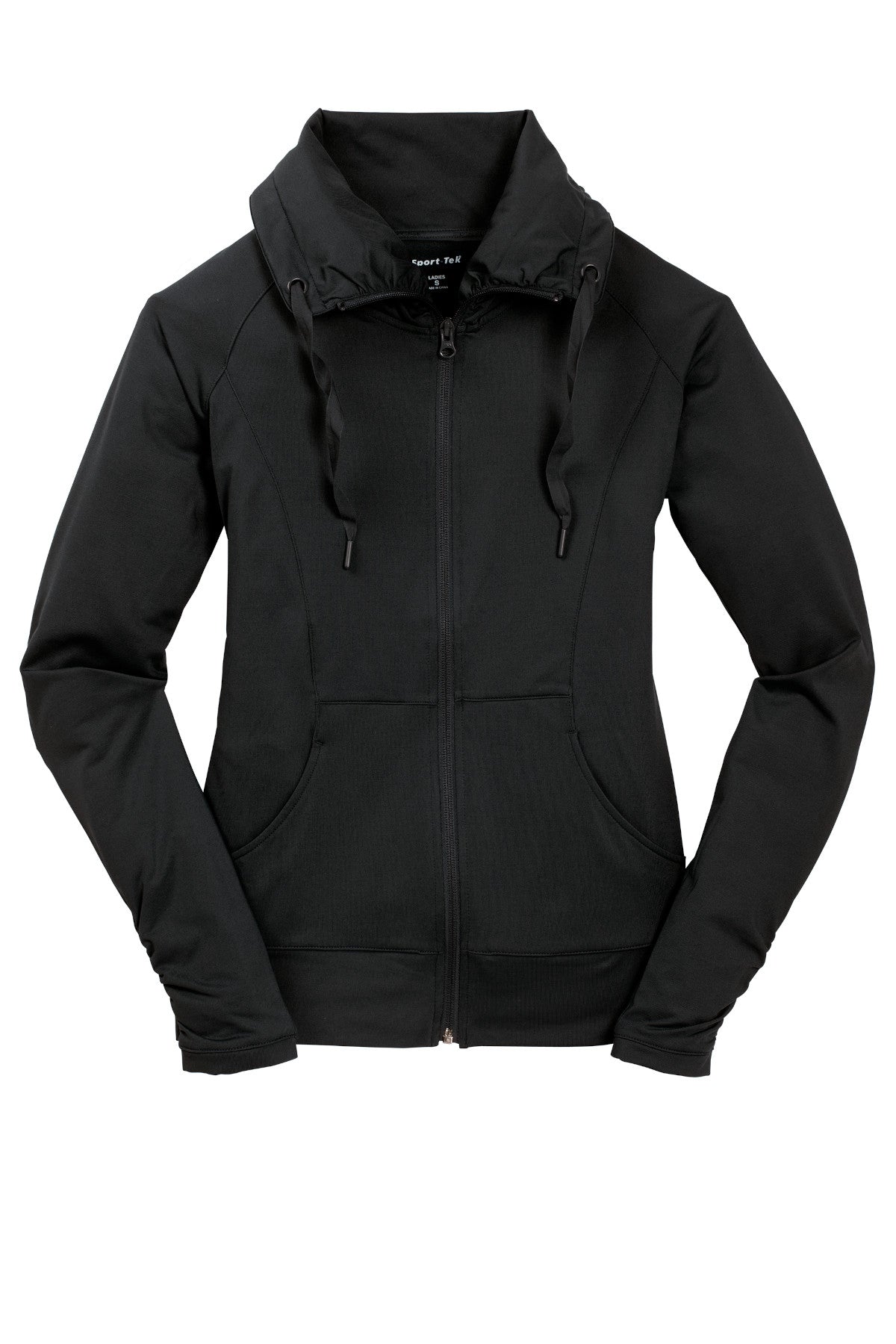 Sport-Tek® Ladies Sport-Wick® Stretch Full-Zip Jacket - KYEP