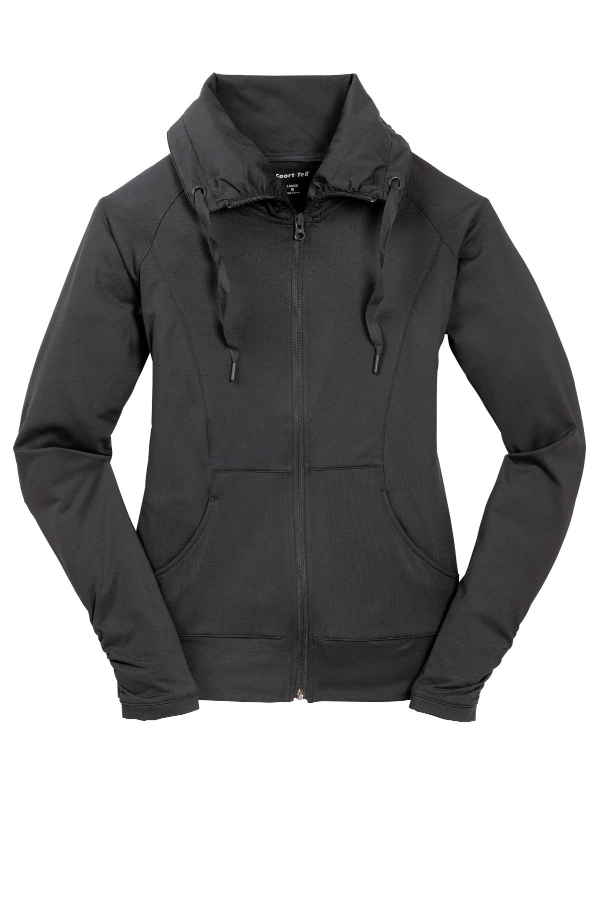 Sport-Tek® Ladies Sport-Wick® Stretch Full-Zip Jacket - KYEP