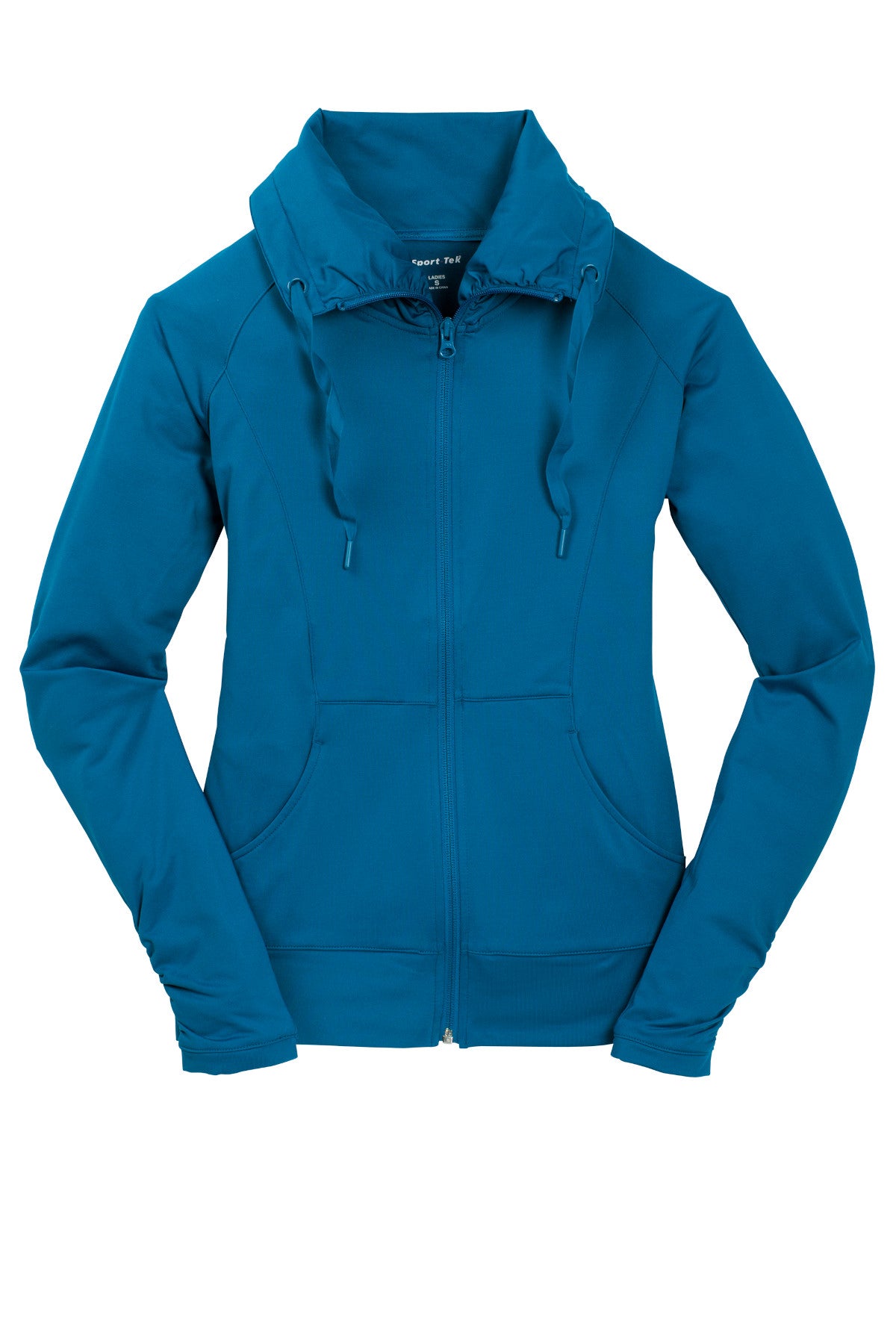 Sport-Tek® Ladies Sport-Wick® Stretch Full-Zip Jacket - KYEP