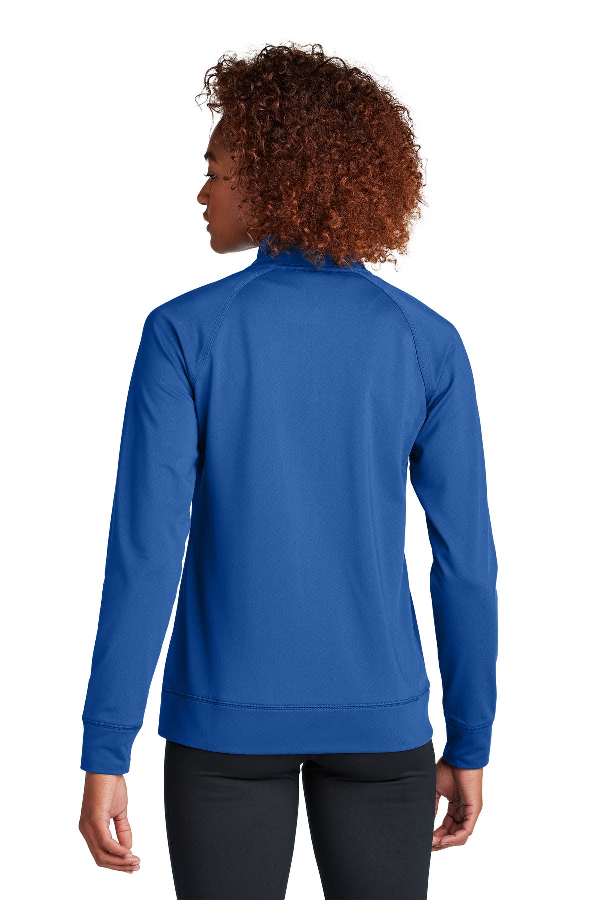 Sport-Tek Ladies Sport-Wick Stretch Full-Zip Cadet Jacket - KYEP