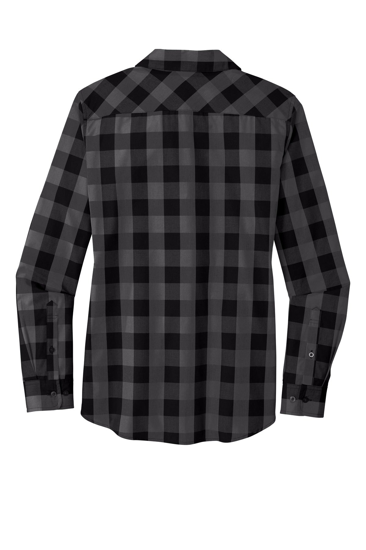 BGR - Port Authority Ladies Everyday Plaid Shirt. LW670