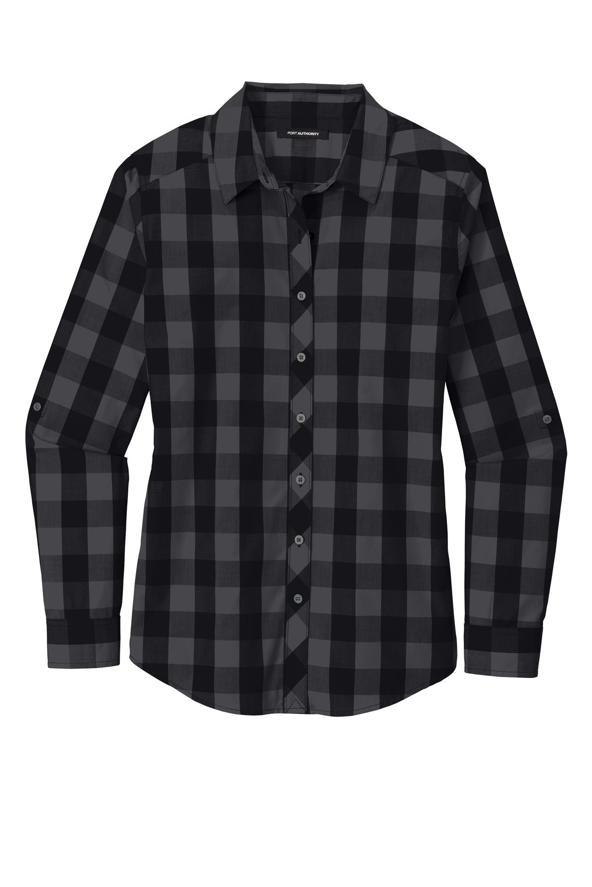 BGR - Port Authority Ladies Everyday Plaid Shirt. LW670