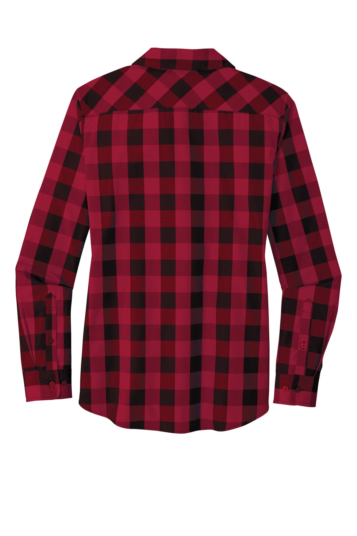 BGR - Port Authority Ladies Everyday Plaid Shirt. LW670