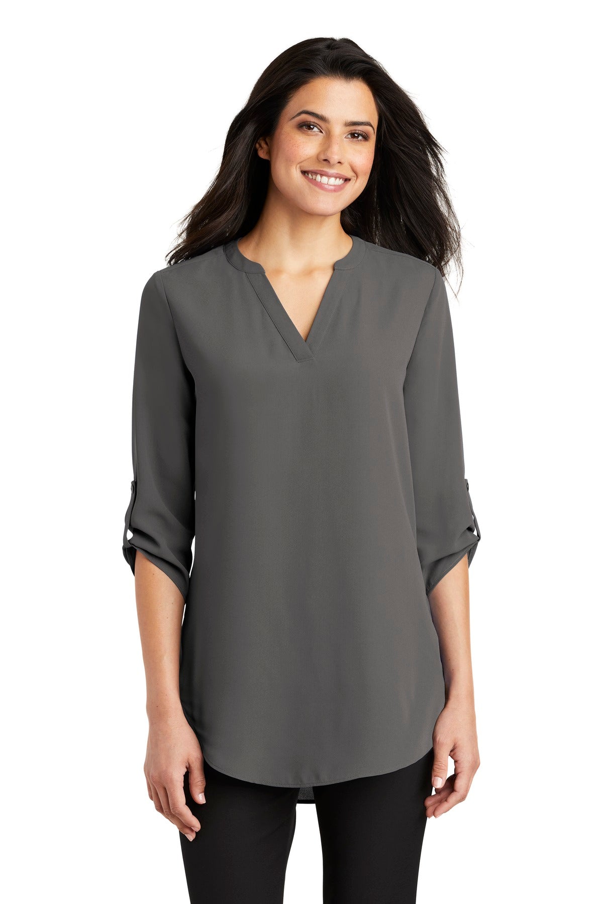 BGR - Port Authority Ladies 3/4-Sleeve Tunic Blouse. LW701