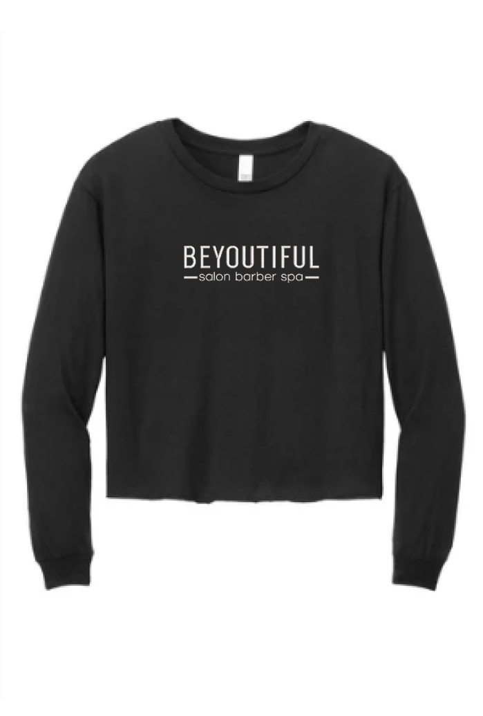 District Women's Perfect Tri Midi Long Sleeve Tee - BEYOUTIFUL - DT141