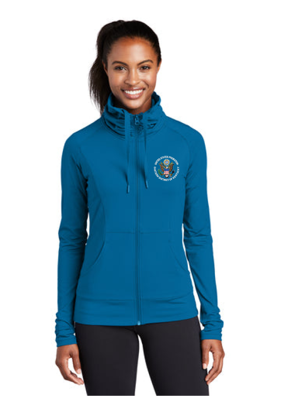 Sport-Tek® Ladies Sport-Wick® Stretch Full-Zip Jacket - KYEP