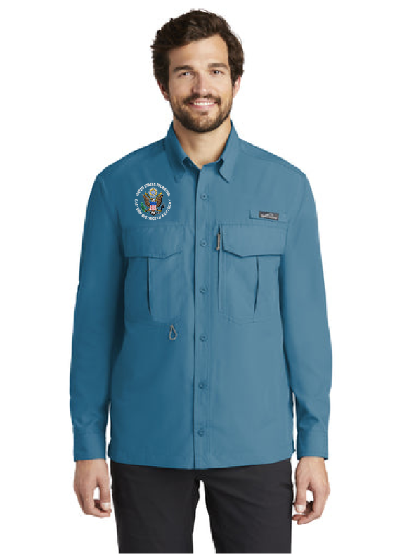 Eddie Bauer® - Long Sleeve Performance Fishing Shirt - KYEP