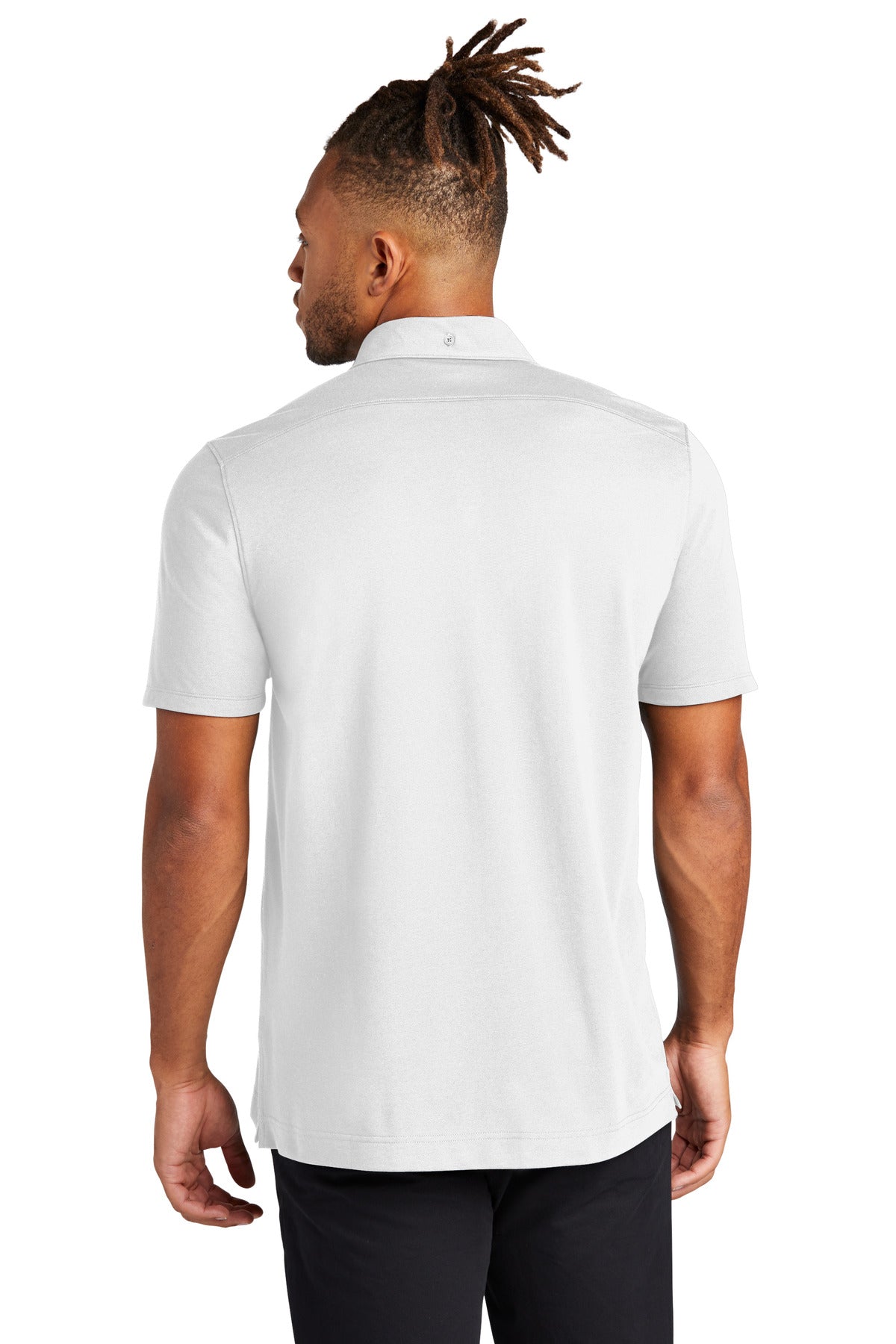 Mercer+Mettle Stretch Pique Full-Button Polo MM1006