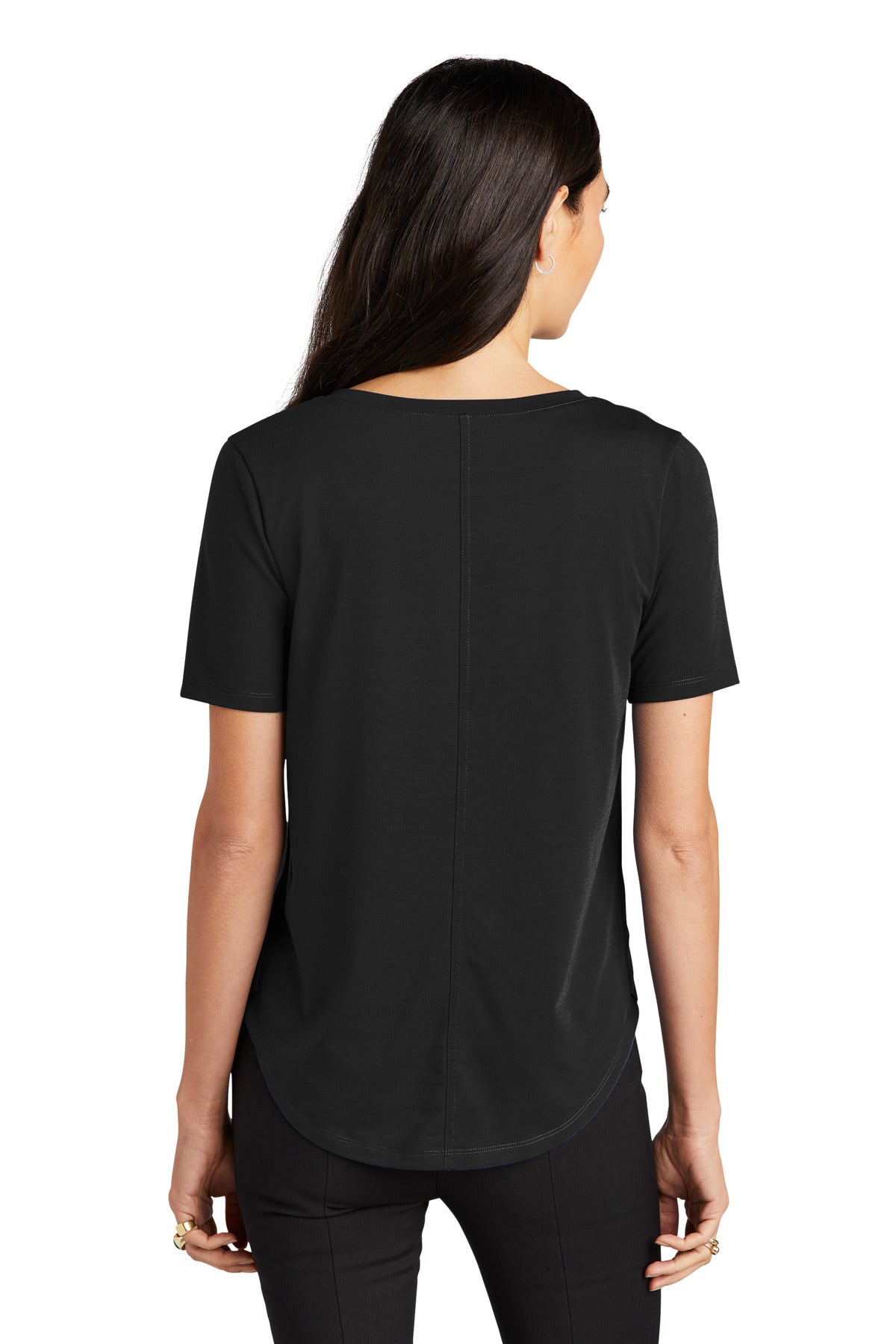 Mercer+Mettle Women's Stretch Jersey Relaxed Scoop MM1017